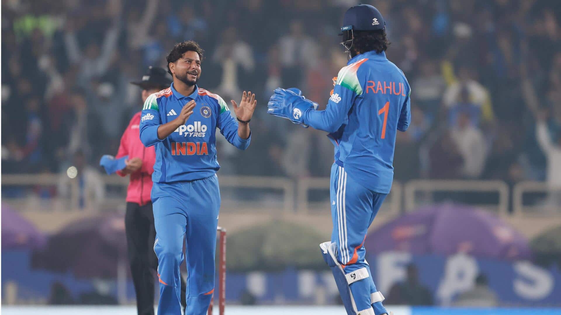 Stats that reflect Kuldeep Yadav's dominance vs South Africa (ODIs)