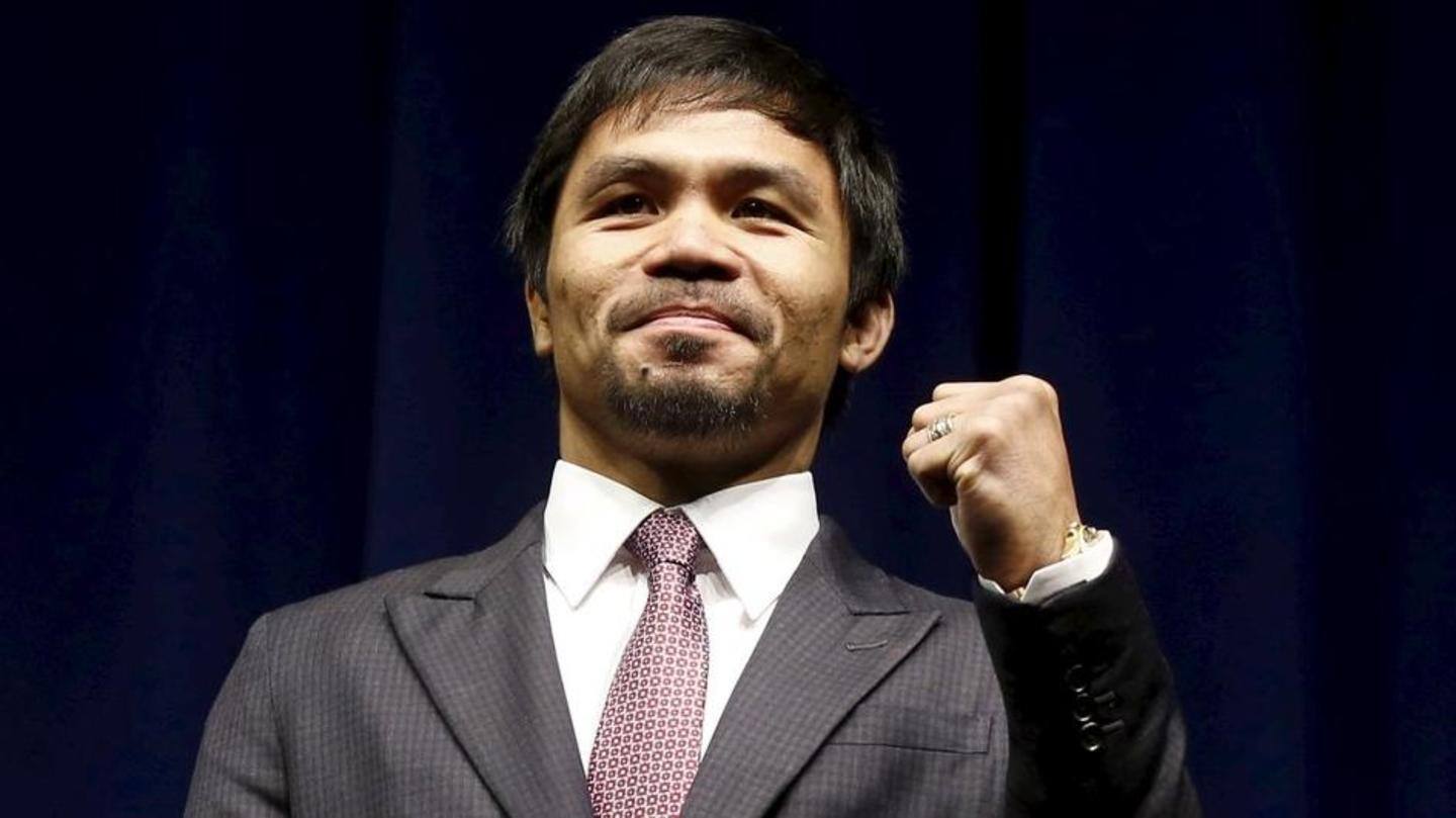 Pacquiao will run for Philippines president in May 2022 elections Pacquiao will run for Philippines president in May 2022 elections