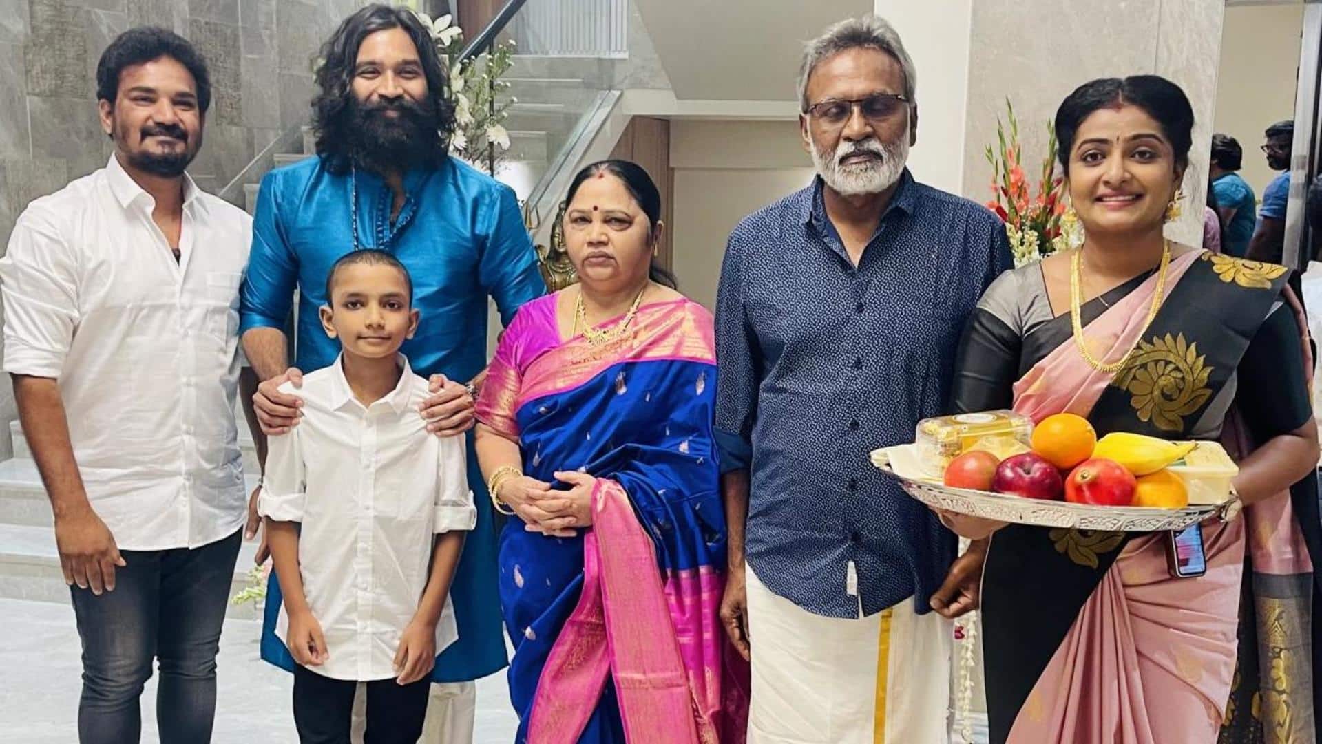 Inside Dhanush's new mansion; see pictures from housewarming ceremony 