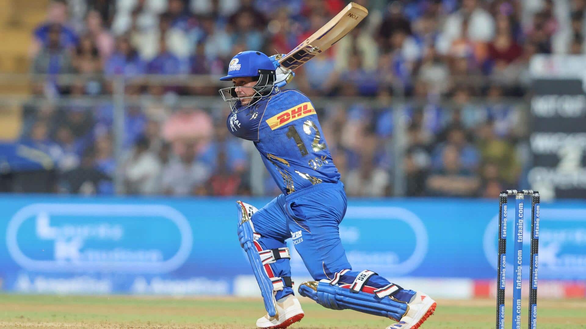 Quinton de Kock makes records with his 3rd IPL hundred