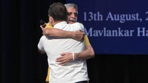 'Grow up': BJP attacks Rahul Gandhi over Modi hug joke 