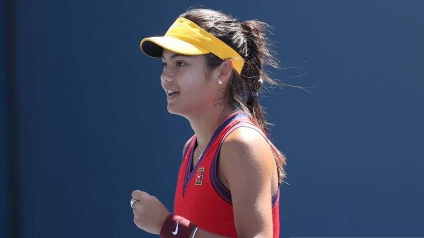 Rogers will face Raducanu next Rogers will face Raducanu next
