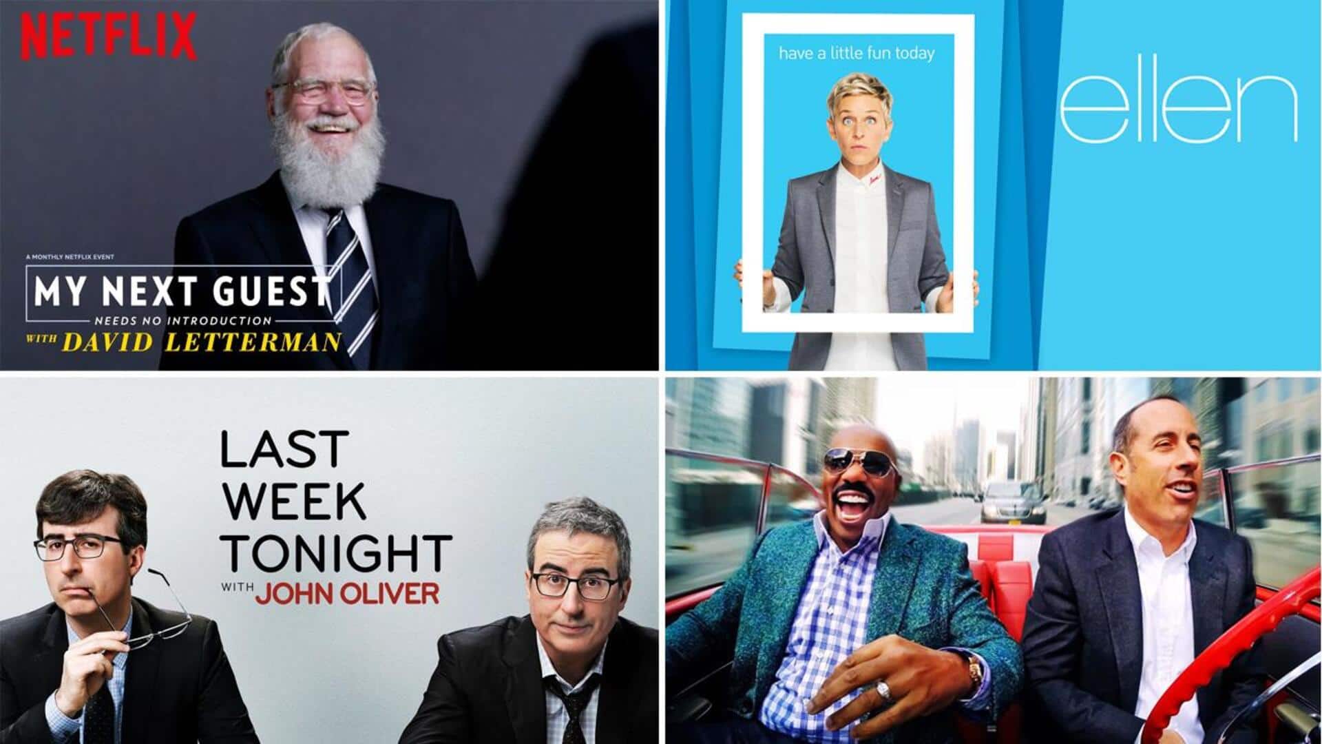 David Letterman's to Jerry Seinfeld's: Best talk shows on OTT 