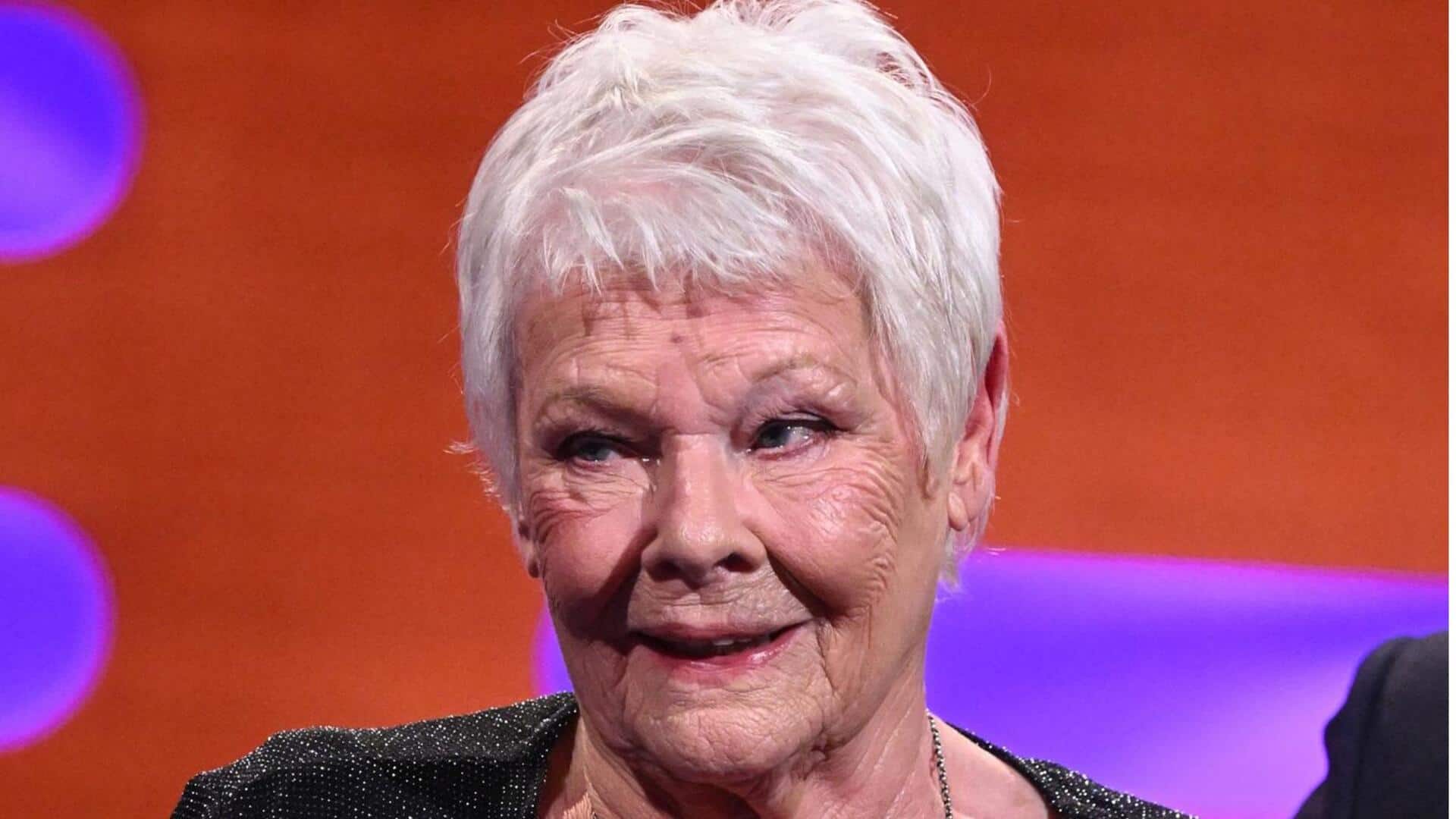 'Can't even see': Judi Dench hints at possible retirement