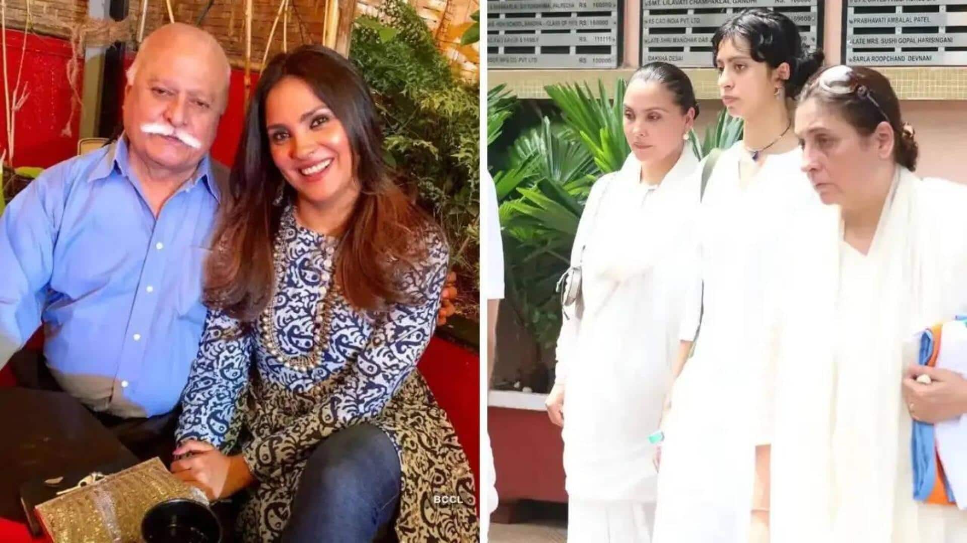 Lara Dutta's father, retired Wing Commander LK Dutta, dies Lara Dutta's father, retired Wing Commander LK Dutta, dies
