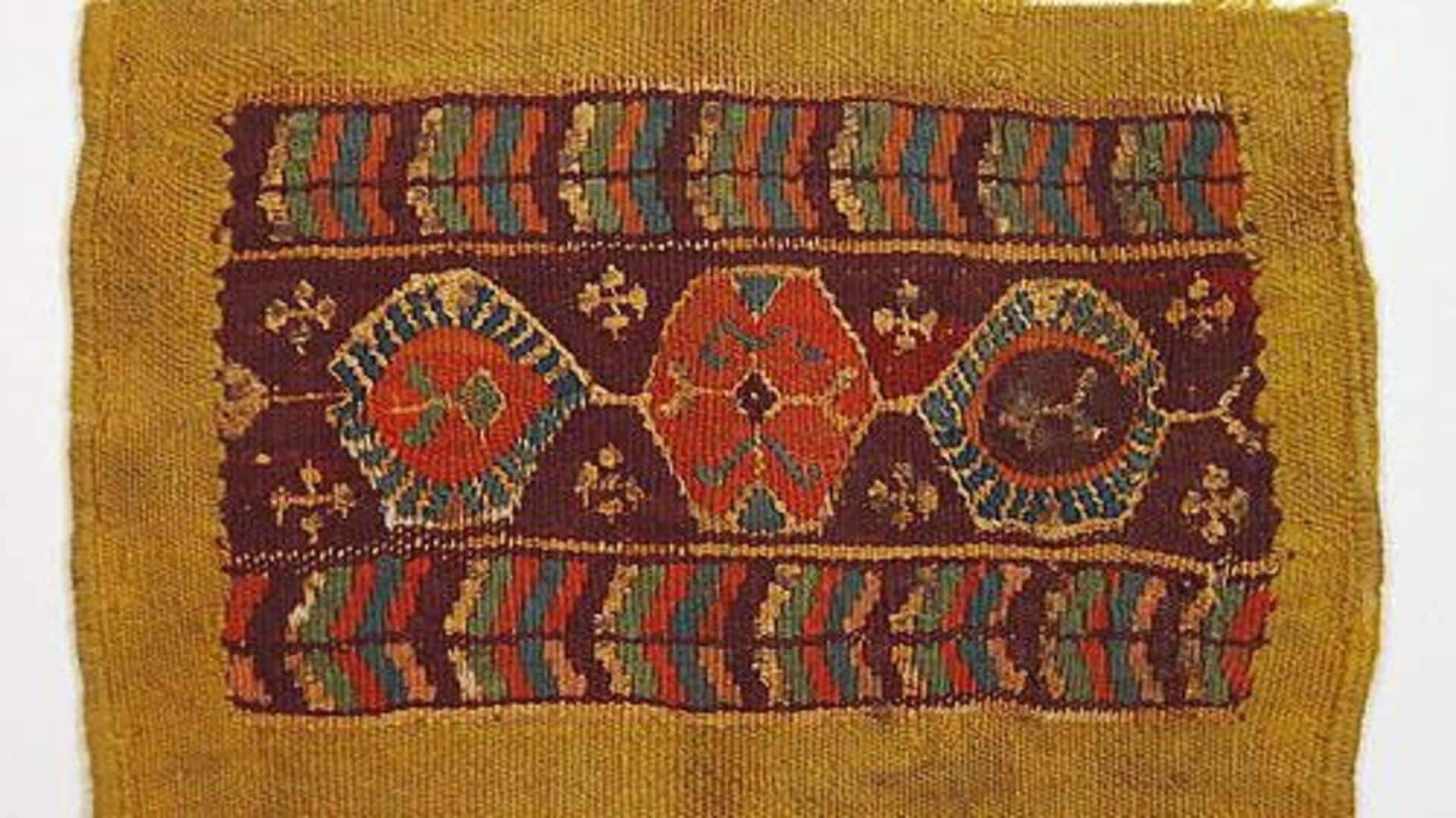 What is Coptic weaving?