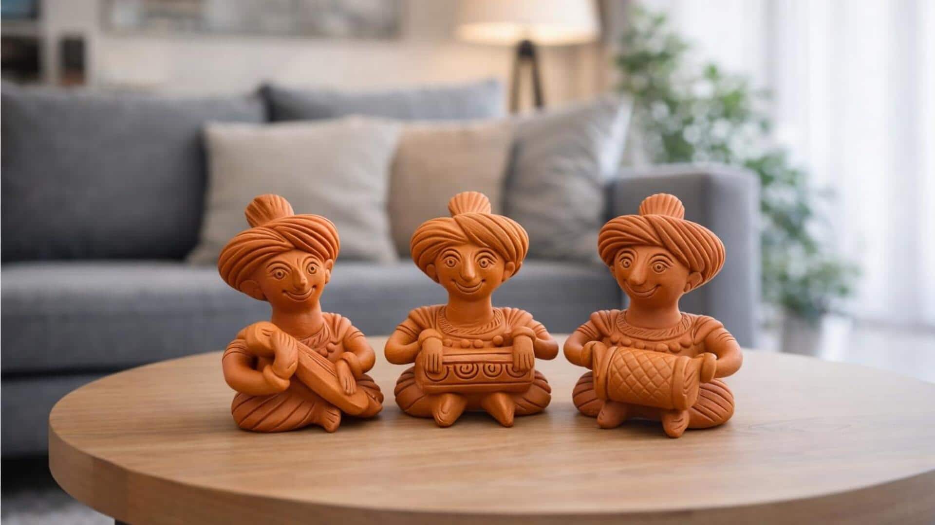 Add charm to your home with terracotta figurines 
