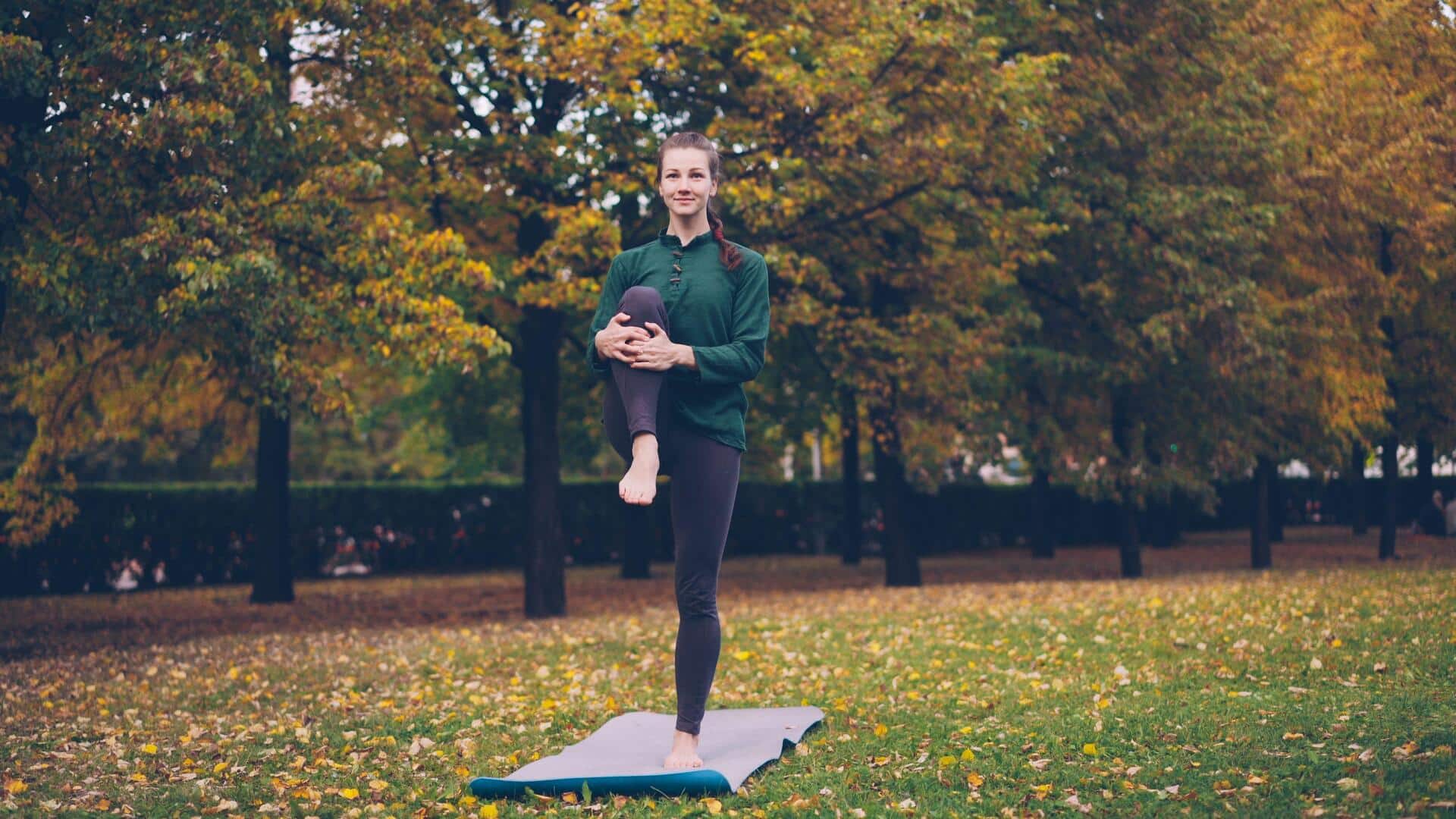 Try these easy stretches for better balance and flexibility