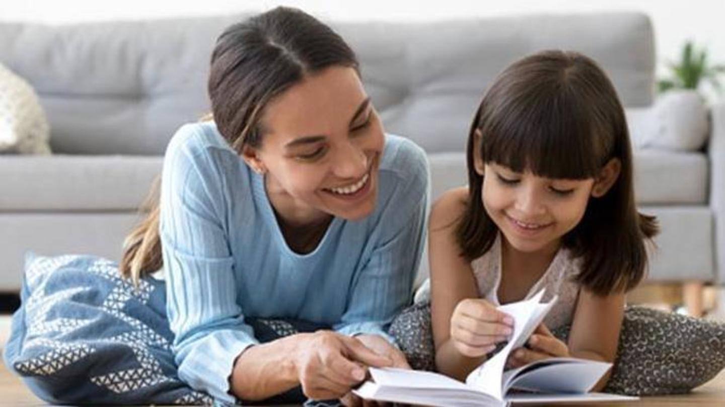Best way to bond: Read out stories to your child Best way to bond: Read out stories to your child