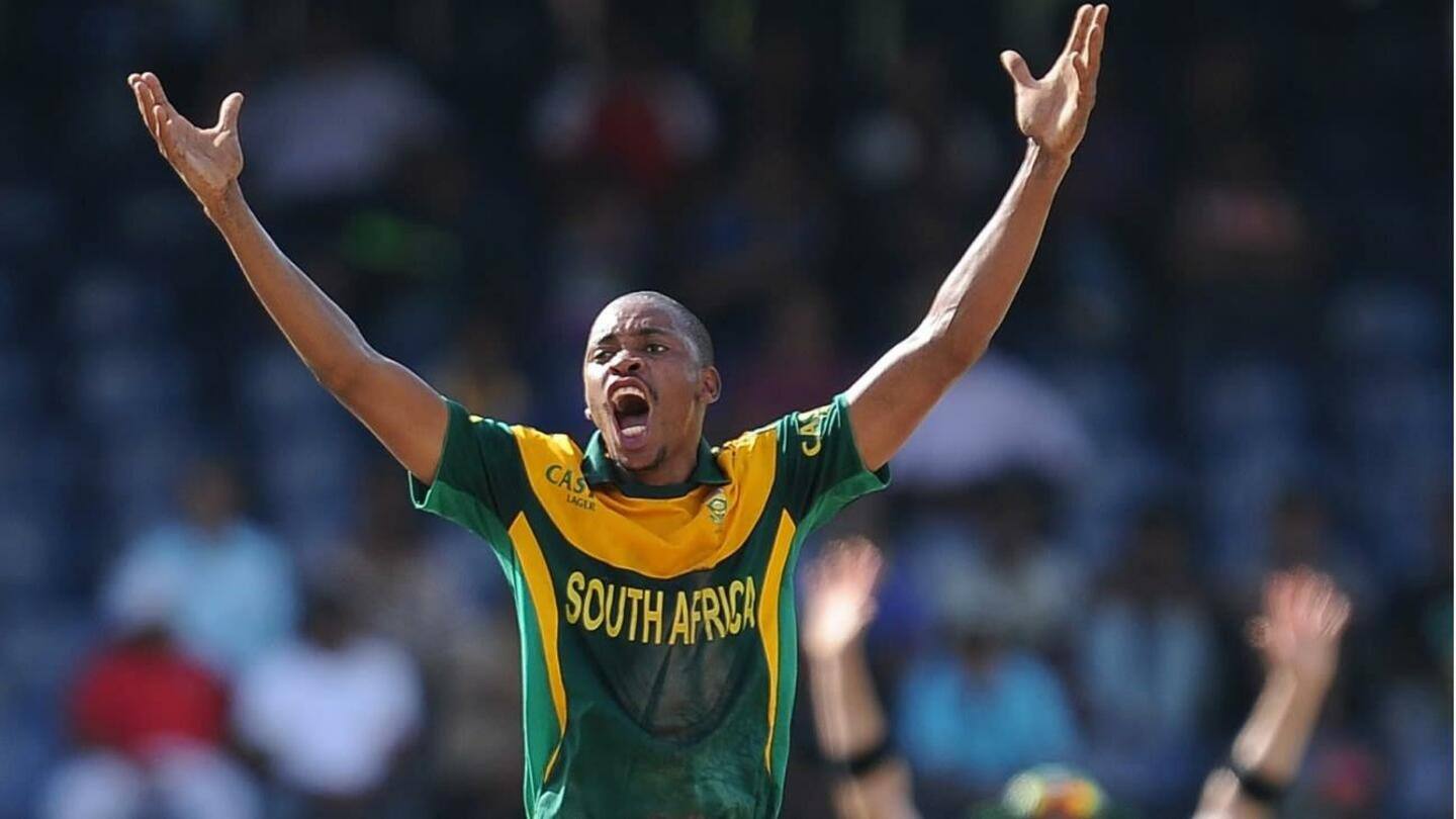 SA20: Aaron Phangiso suspended from bowling due to illegal action
