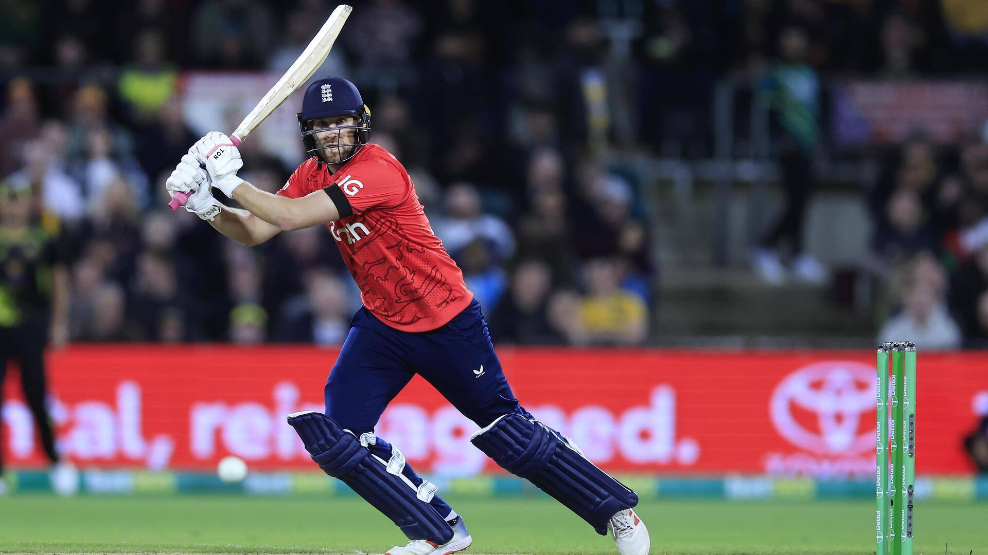 England's Dawid Malan completes 400 T20I runs against New Zealand