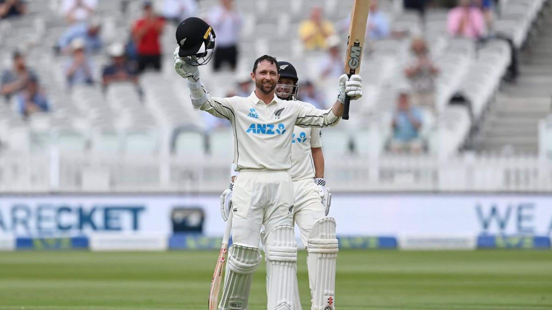 Devon Conway ends dry patch in Tests with fiery half-century