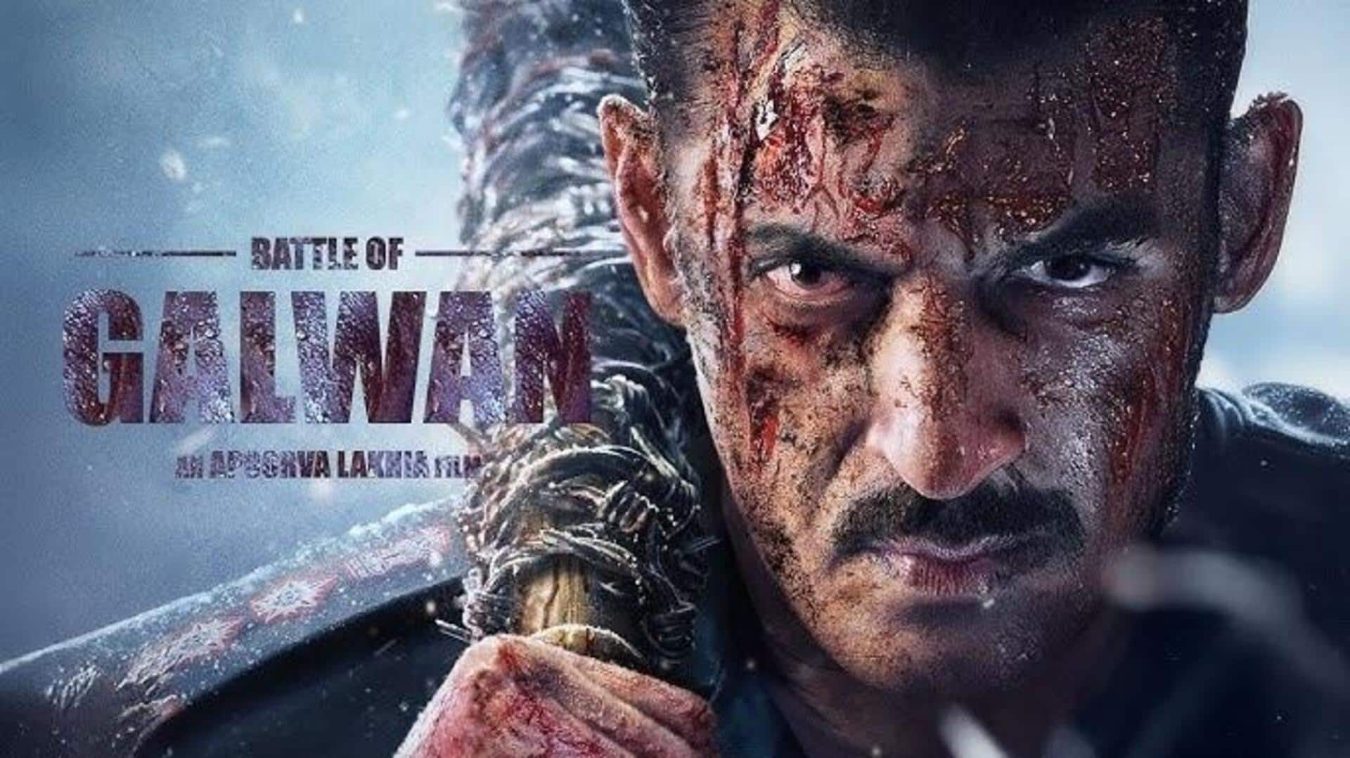 Salman Khan begins shooting for 'Battle of Galwan'