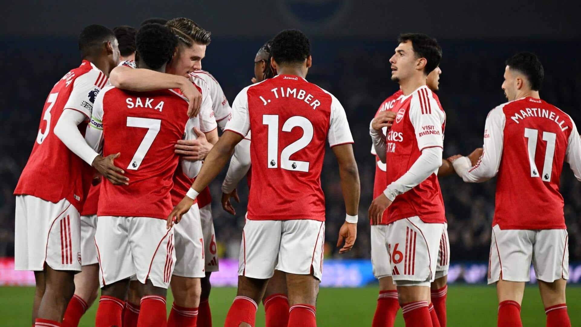 Arsenal take giant leap toward Premier League title: Key stats