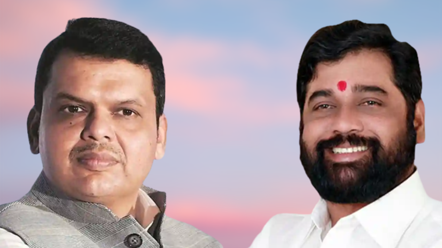 Maharashtra political crisis: Eknath Shinde meets Devendra Fadnavis in Gujarat