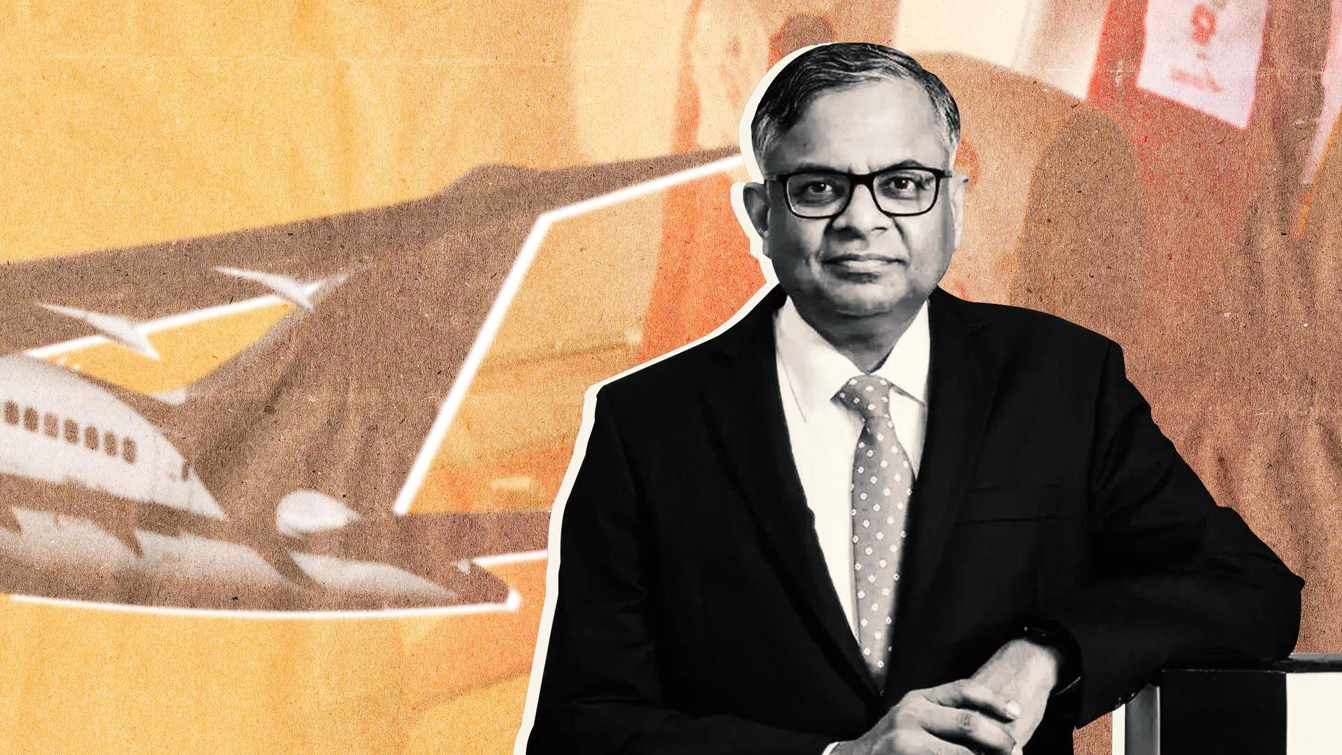 Tata Sons chairman reacts to Air India urination incident