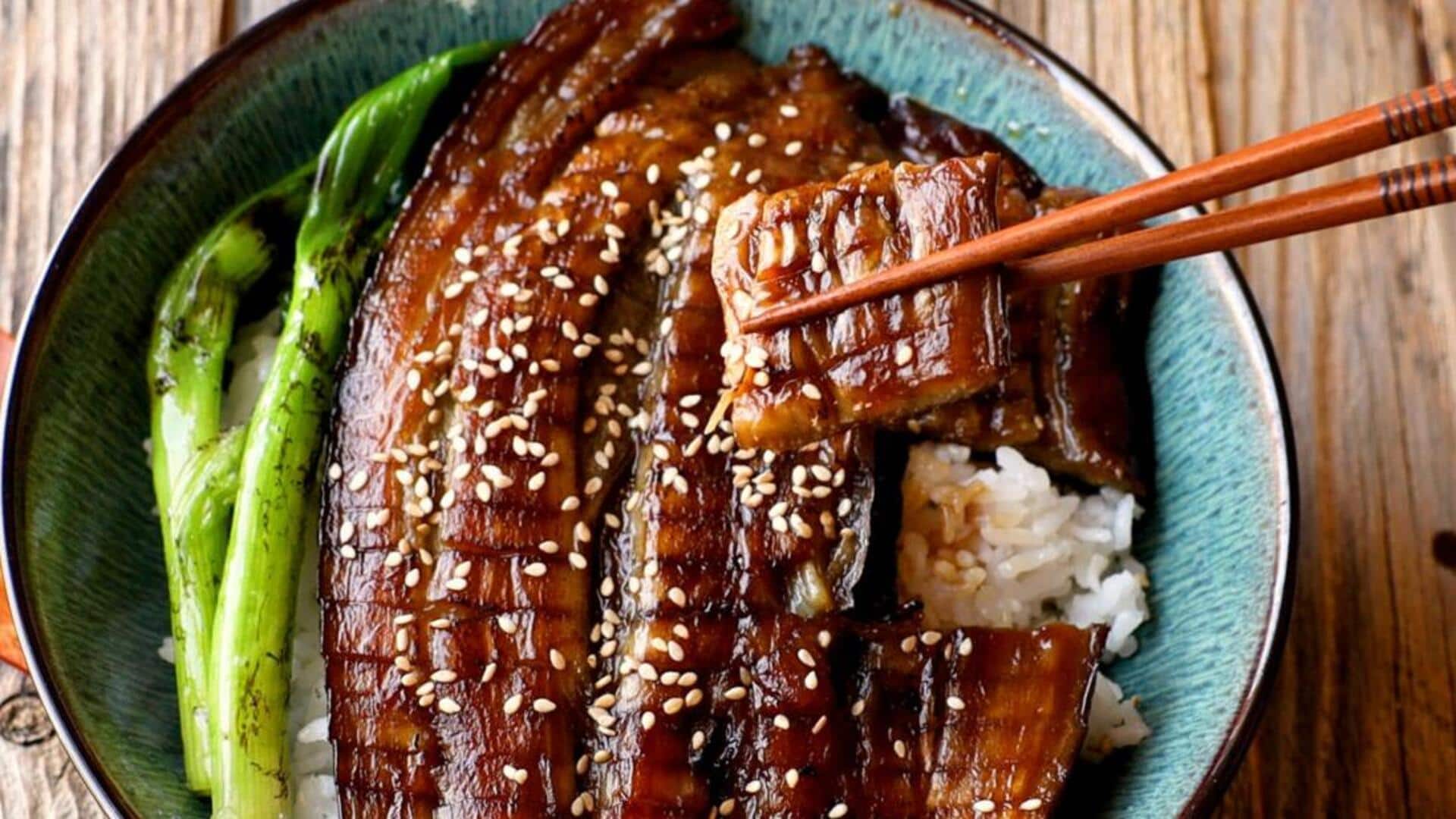 Try this Japanese miso eggplant unagi recipe