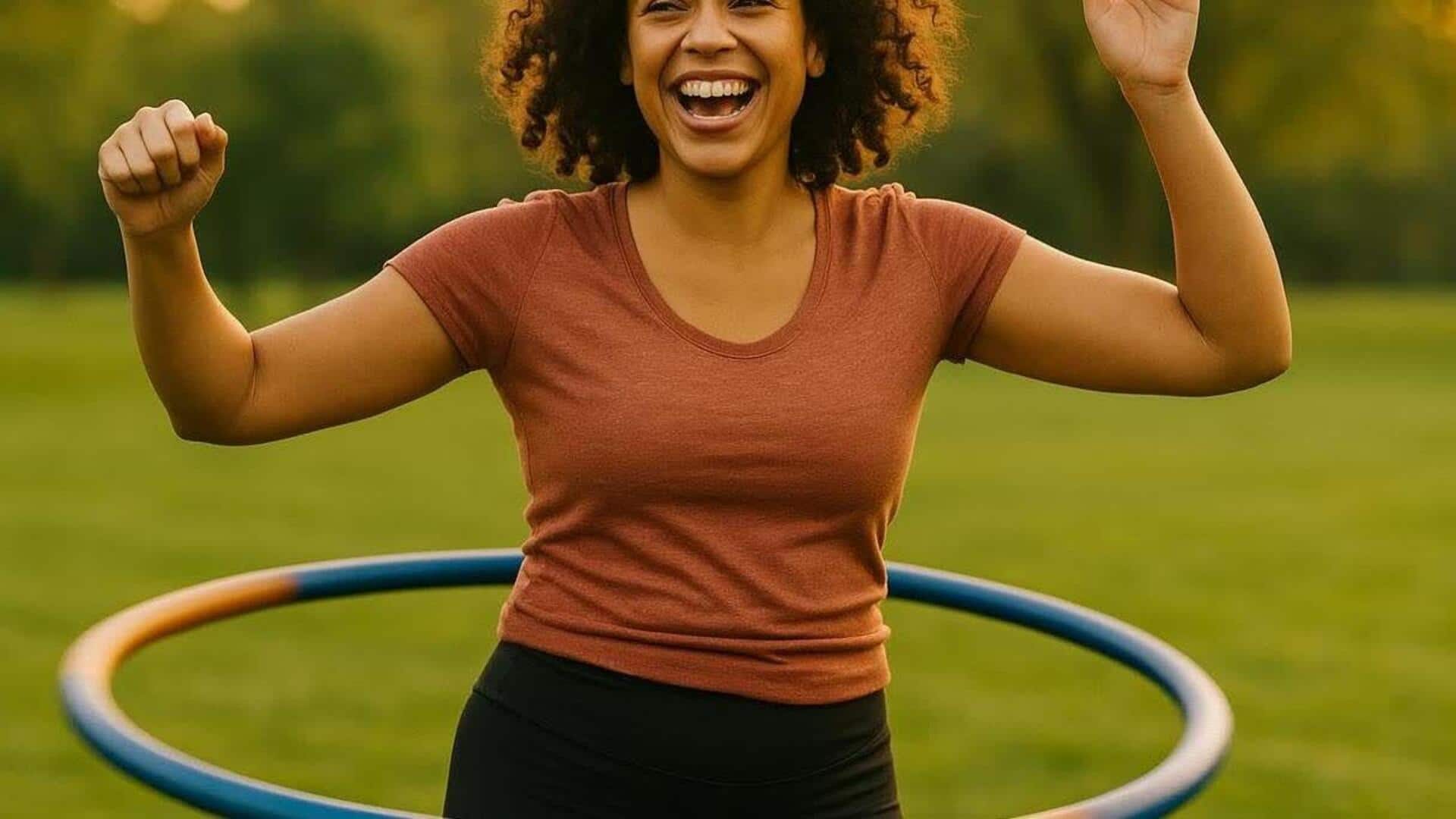 Hula hooping v/s wall push-ups: Which tones your arms better?