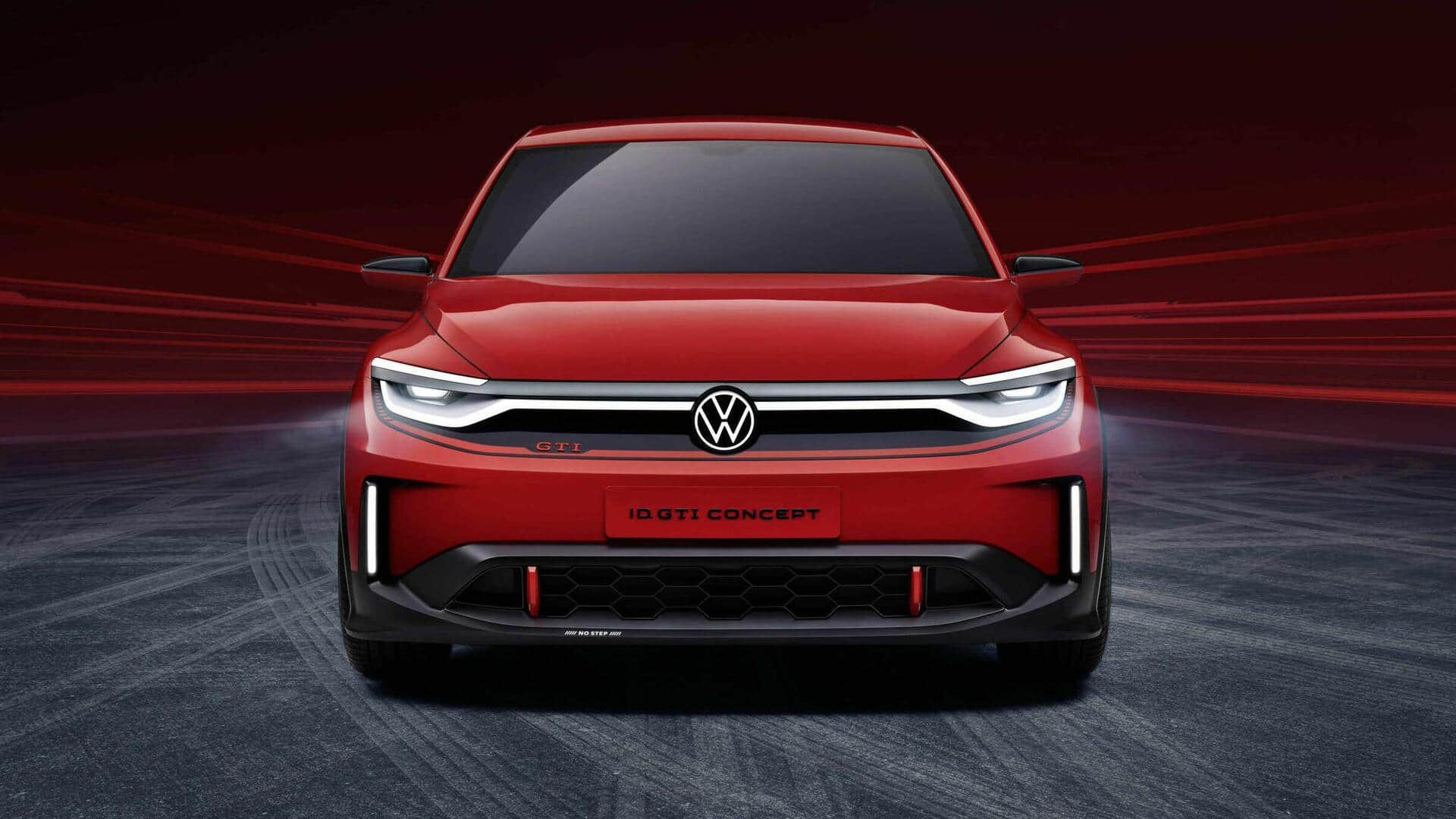 ID. GTI Concept previews Volkswagen's upcoming electric hatchback