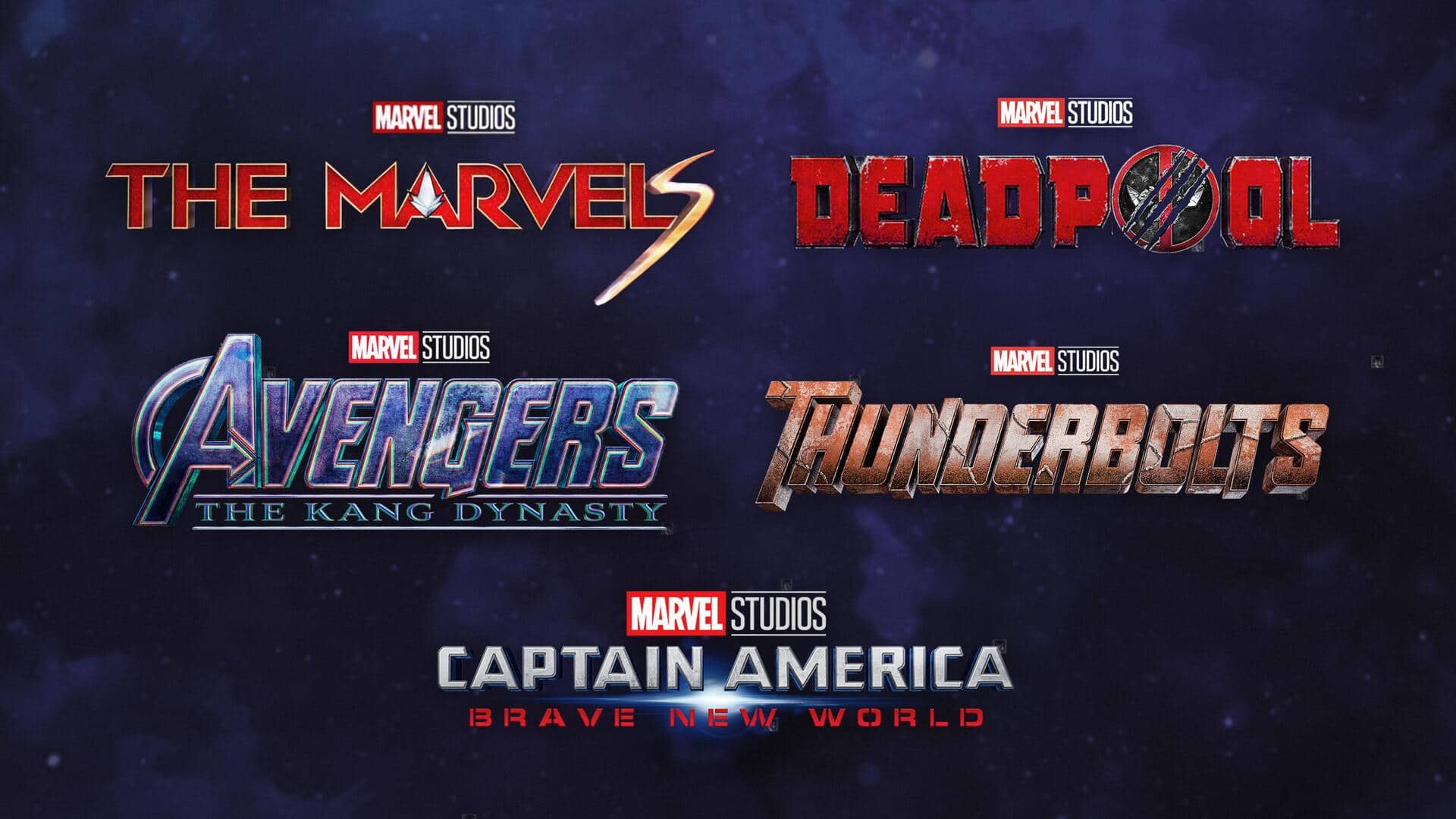 'The Marvels' to 'Avengers: Secret Wars': All upcoming Marvel movies