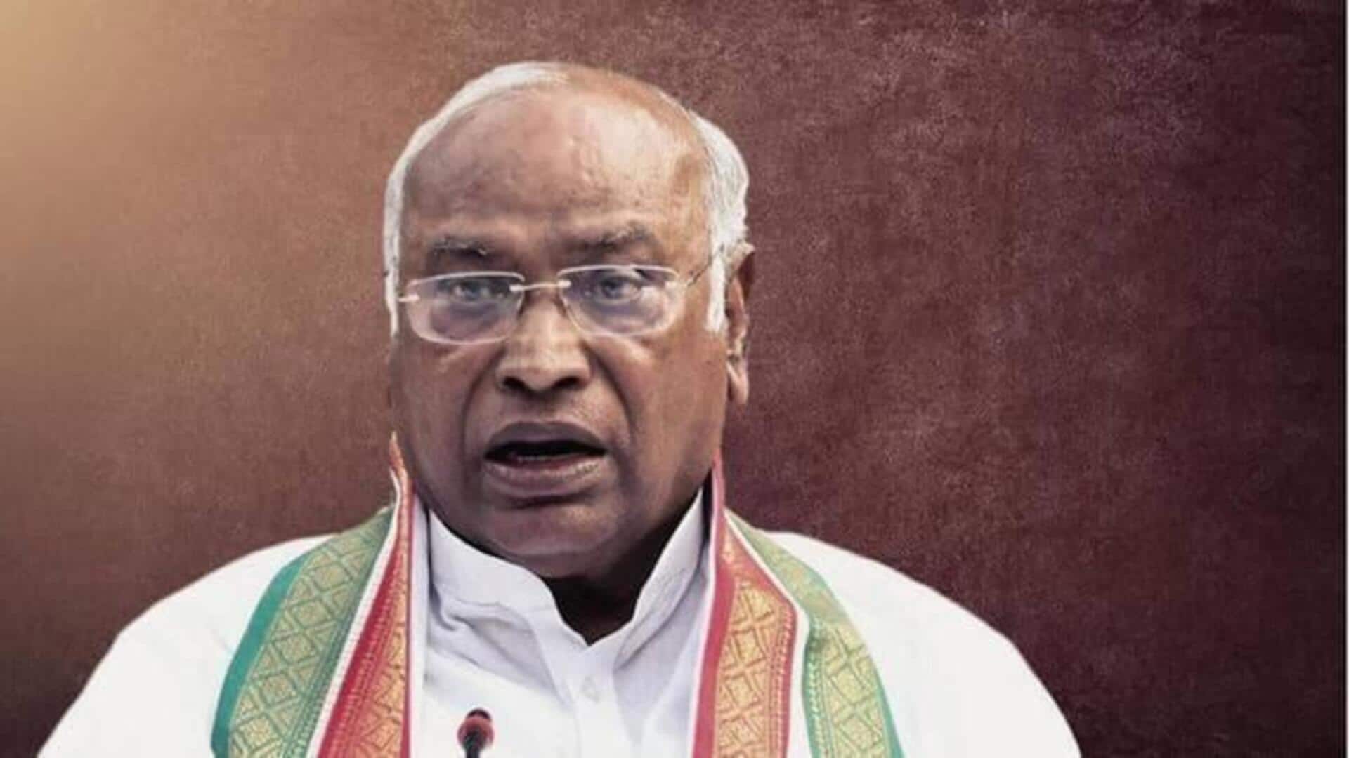 Kharge responds after Modi claims industrialists gave Congress 'tempo-filled' cash