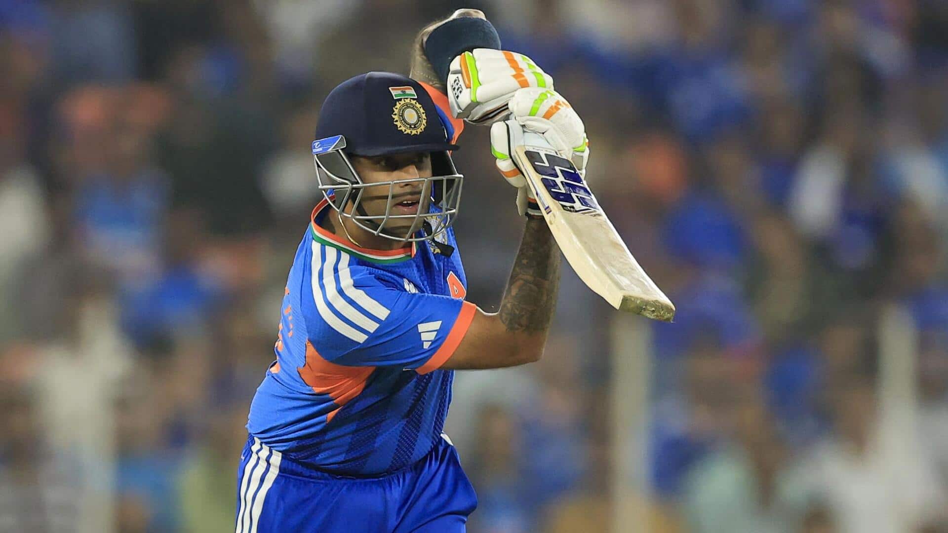 Suryakumar Yadav owns third-most T20I runs for India against SA