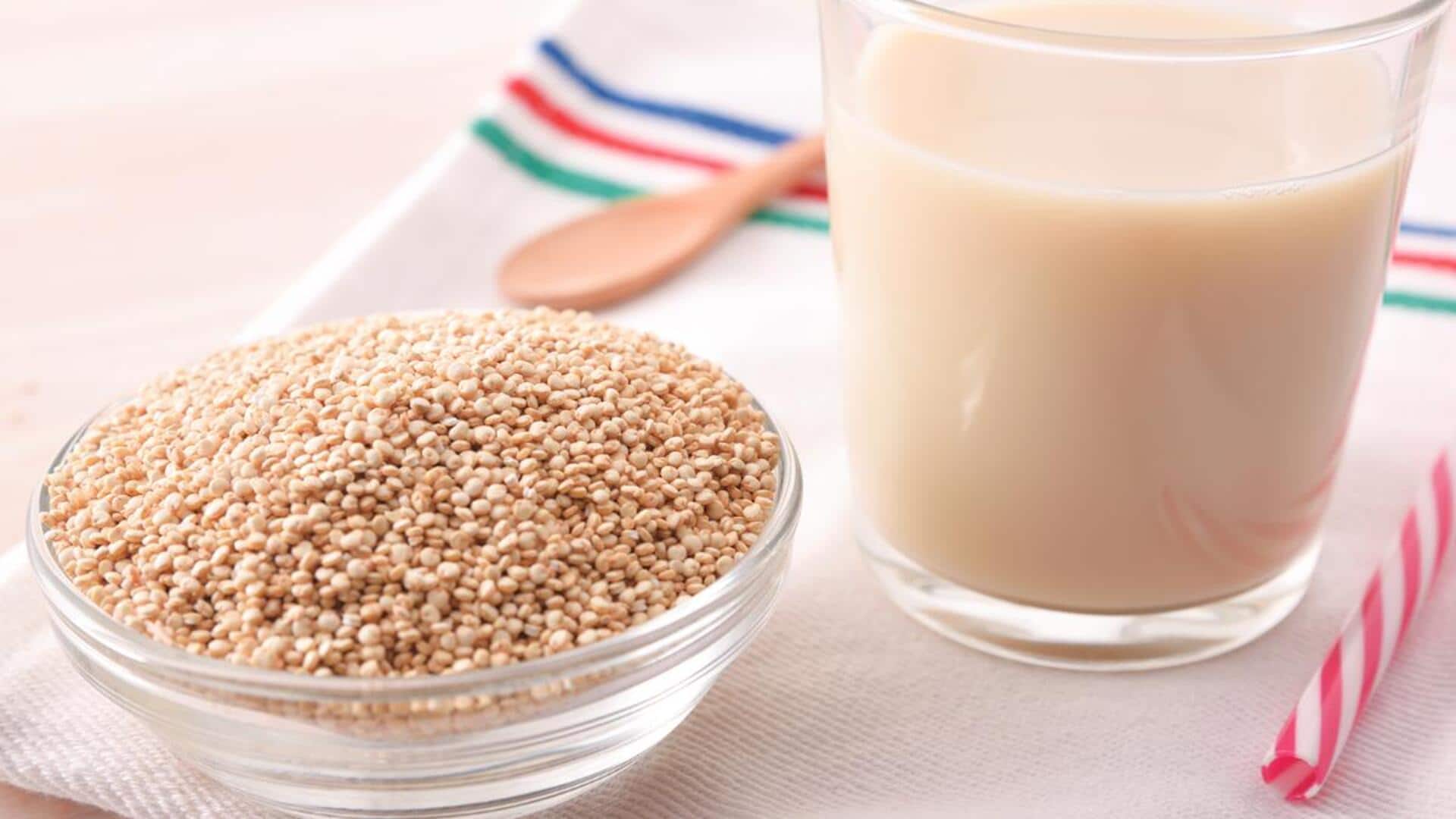 Why quinoa milk is the healthiest dairy alternative