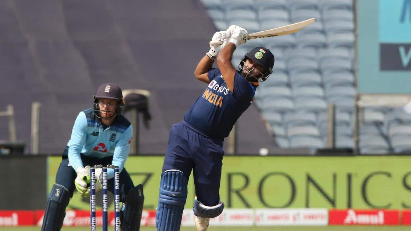 ODIs: Pant hits two successive fifties ODIs: Pant hits two successive fifties