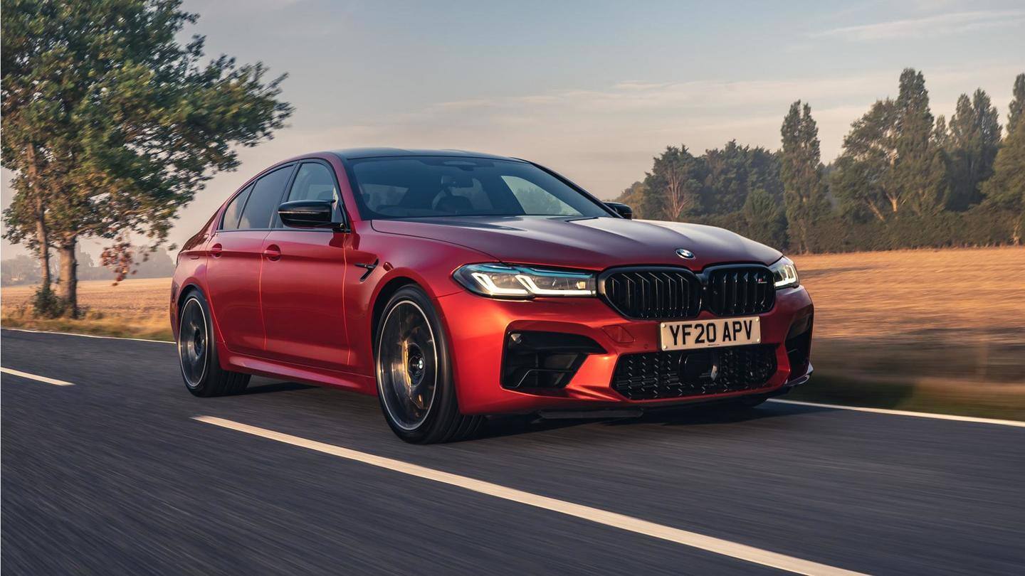 BMW M5 Competition (facelift) launched at Rs. 1.62 crore