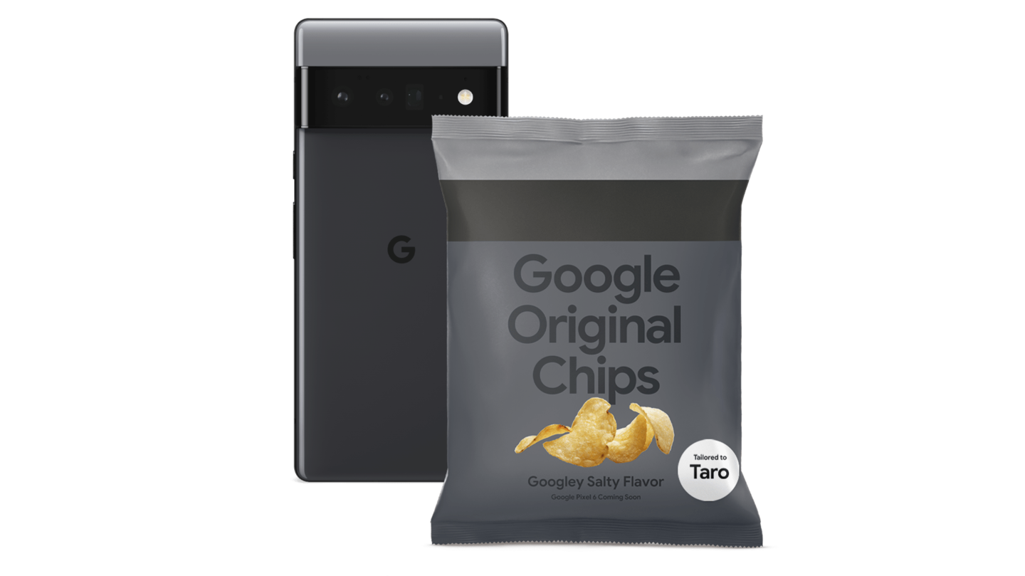 Google Japan's sumptuous marketing: Potato chips to upsell Pixel 6