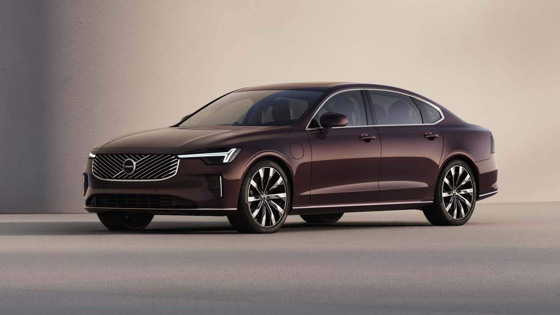 Volvo's flagship sedan refreshed with better design, improved tech Volvo's flagship sedan refreshed with better design, improved tech
