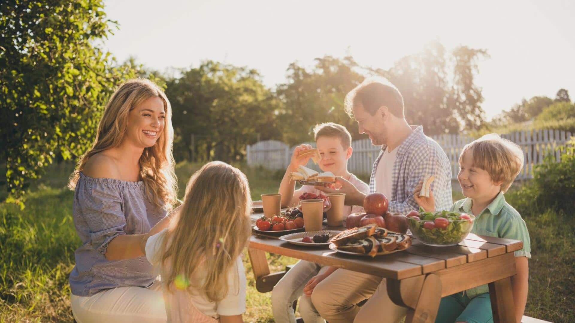 How to set up a peaceful picnic corner at home