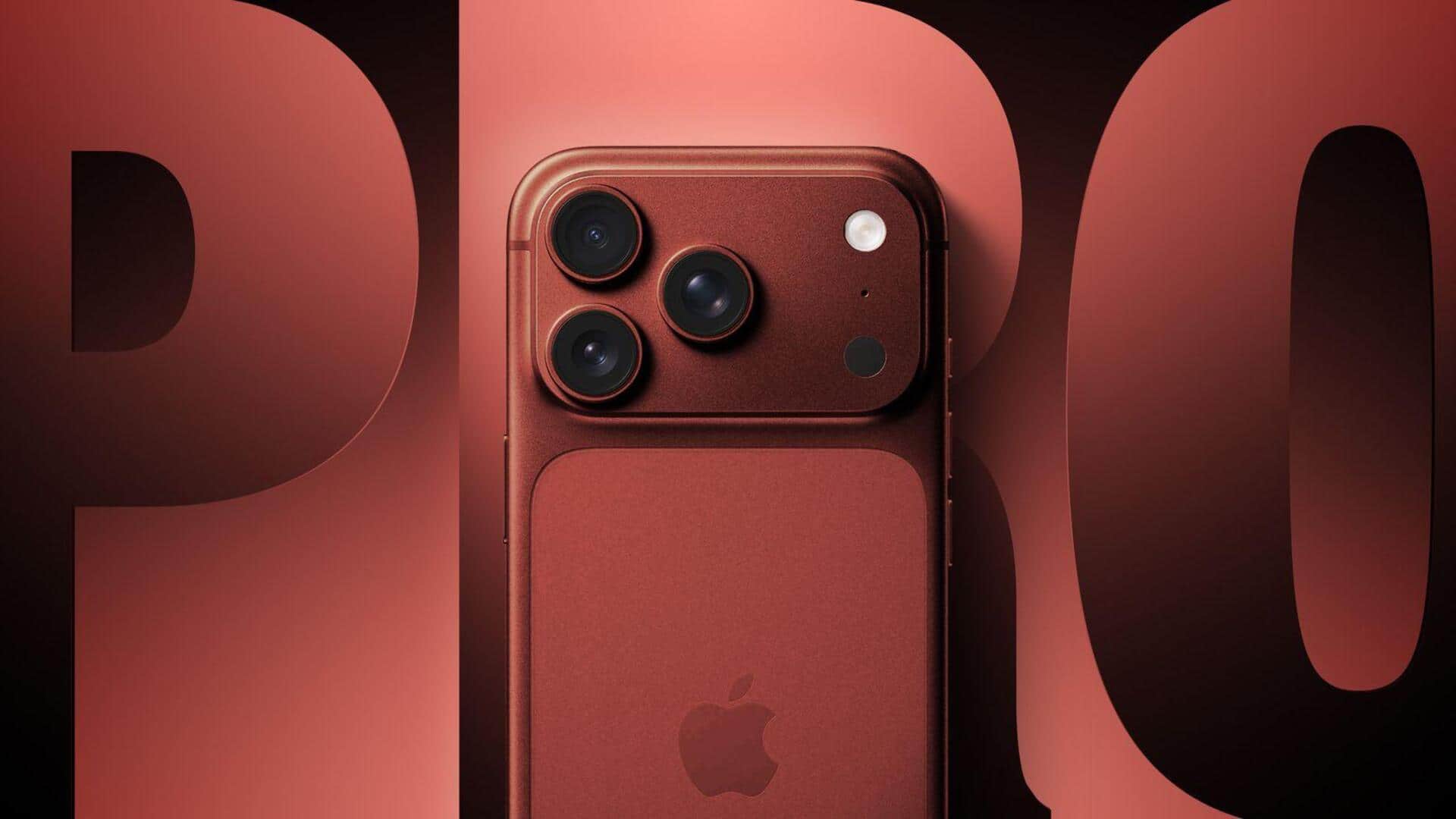Apple tests red iPhone 18 Pro after orange colorway's success