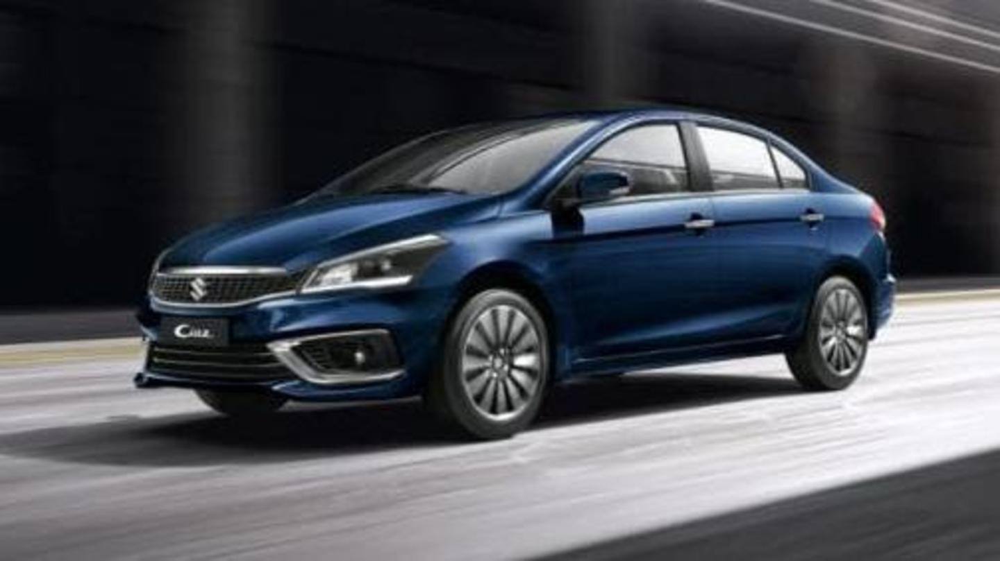 Maruti Suzuki Ciaz: Price starts at Rs. 8.42 lakh Maruti Suzuki Ciaz: Price starts at Rs. 8.42 lakh