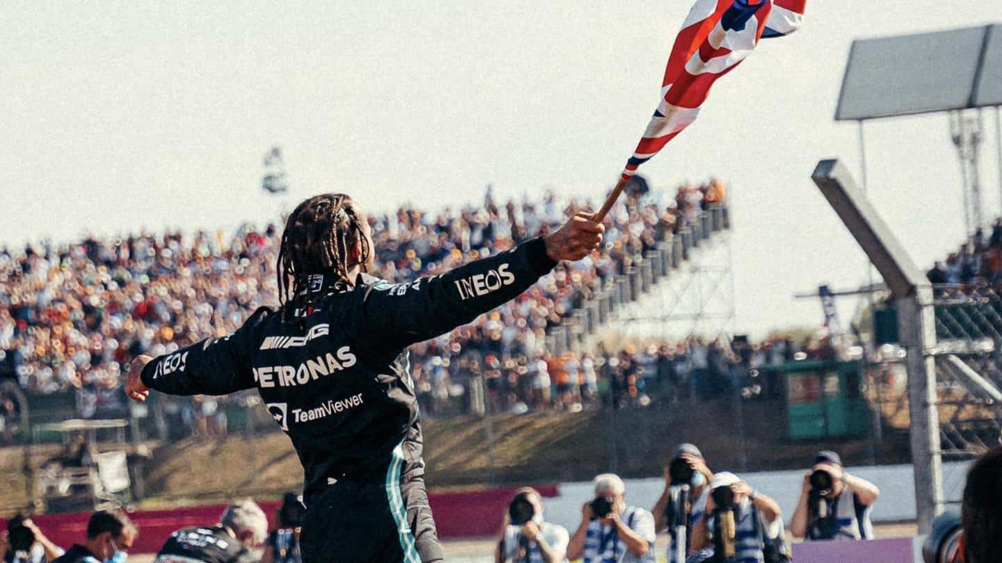 Hamilton clinches 172nd podium finish Hamilton clinches 172nd podium finish