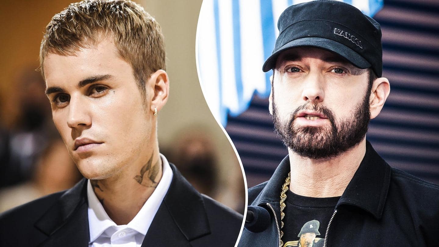 Justin Bieber and Eminem: We want this contrast Justin Bieber and Eminem: We want this contrast