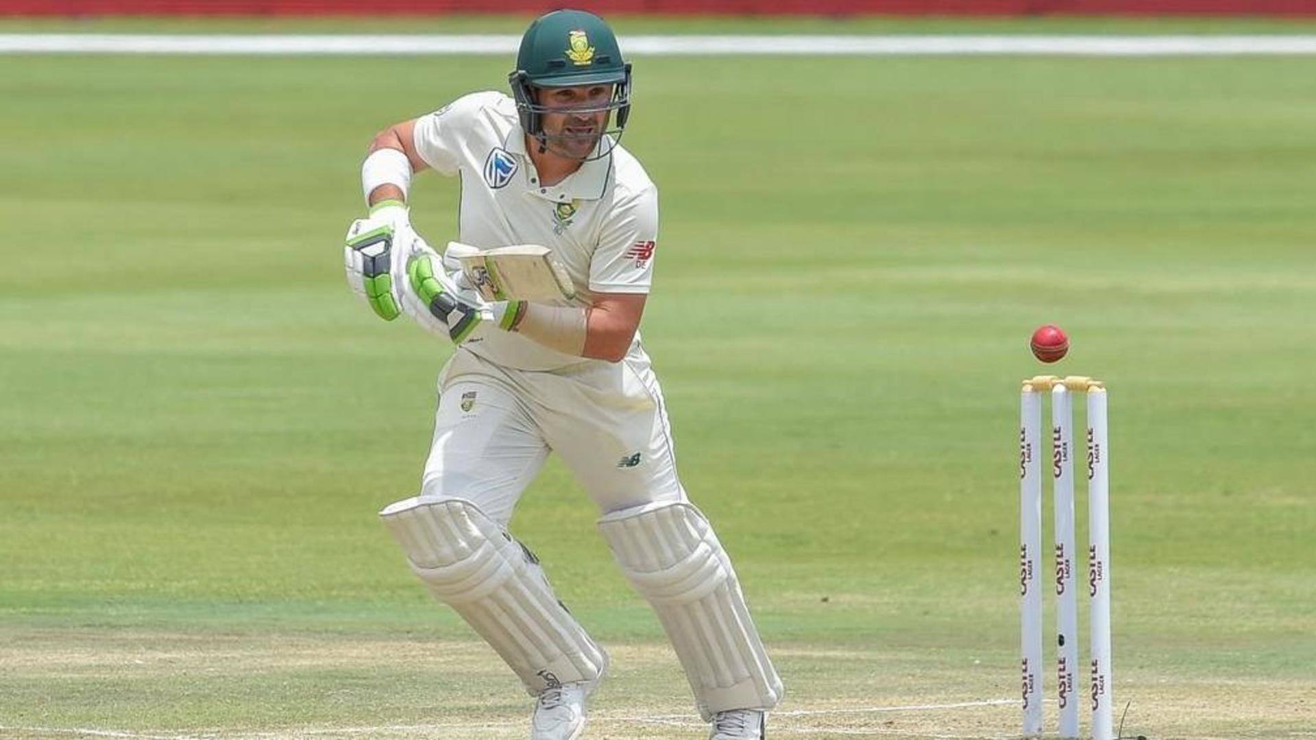 Dean Elgar smashes his 23rd Test fifty: Key stats