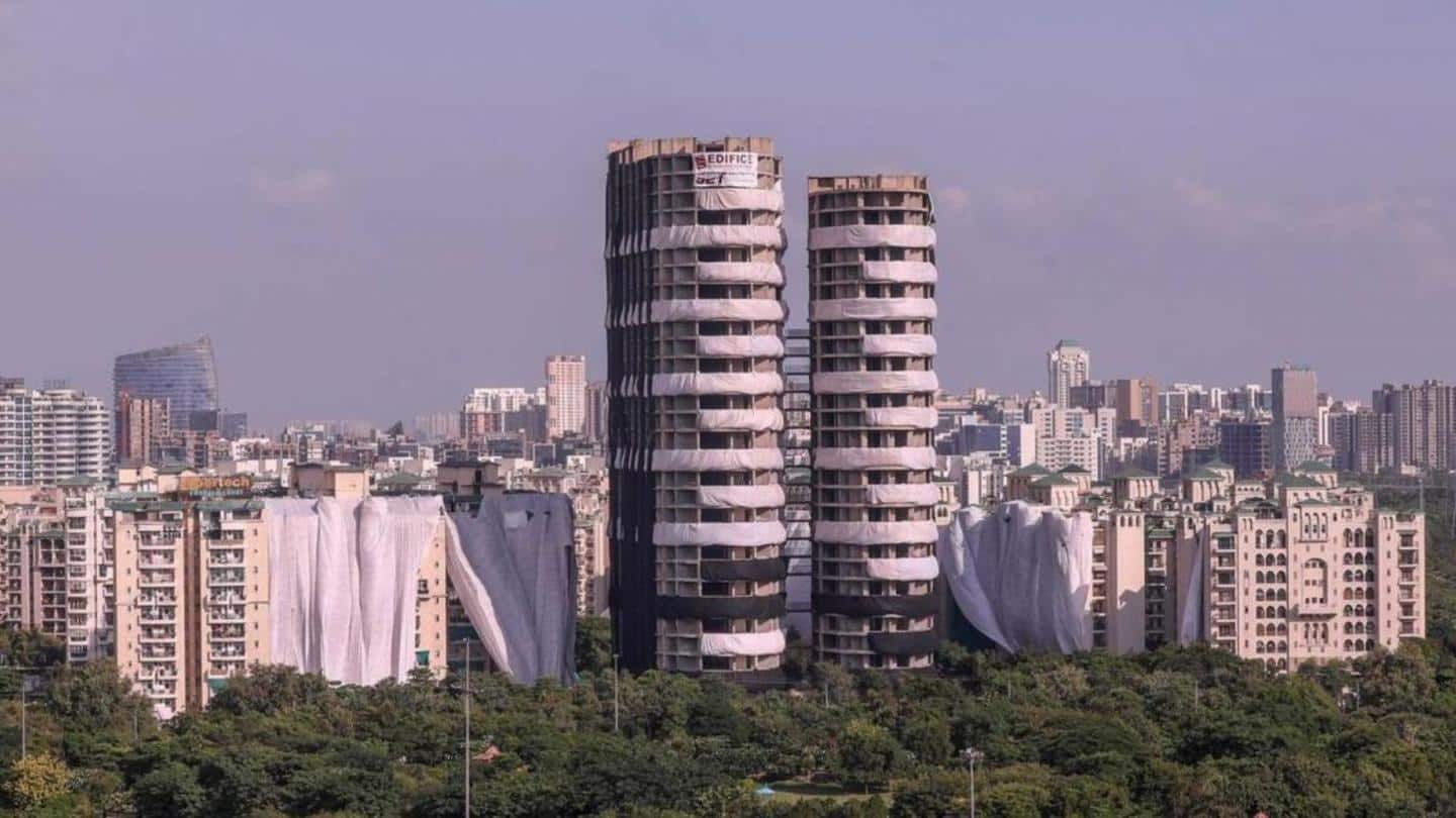 Noida's Supertech towers ready to bite the dust on Sunday