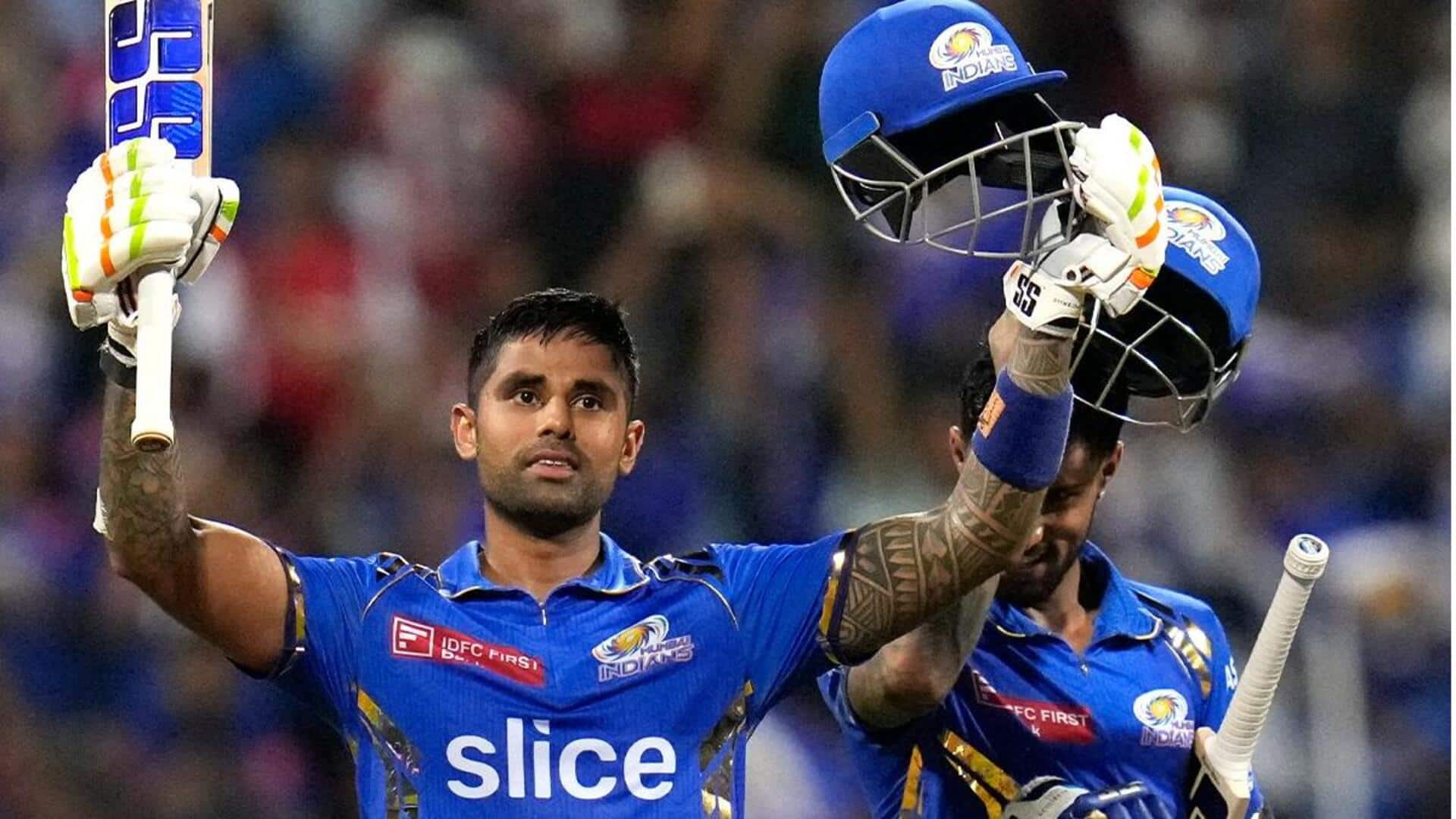 Suryakumar Yadav, Tilak Varma break this partnership record for MI