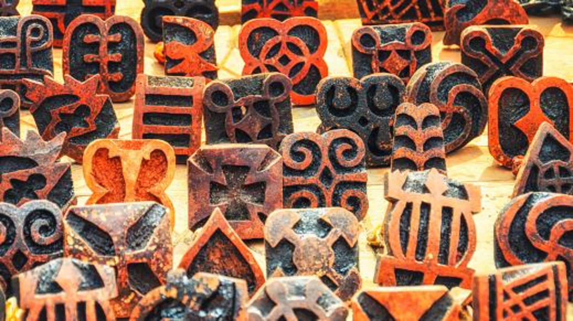 Spice up your craft game with Adinkra print stamps