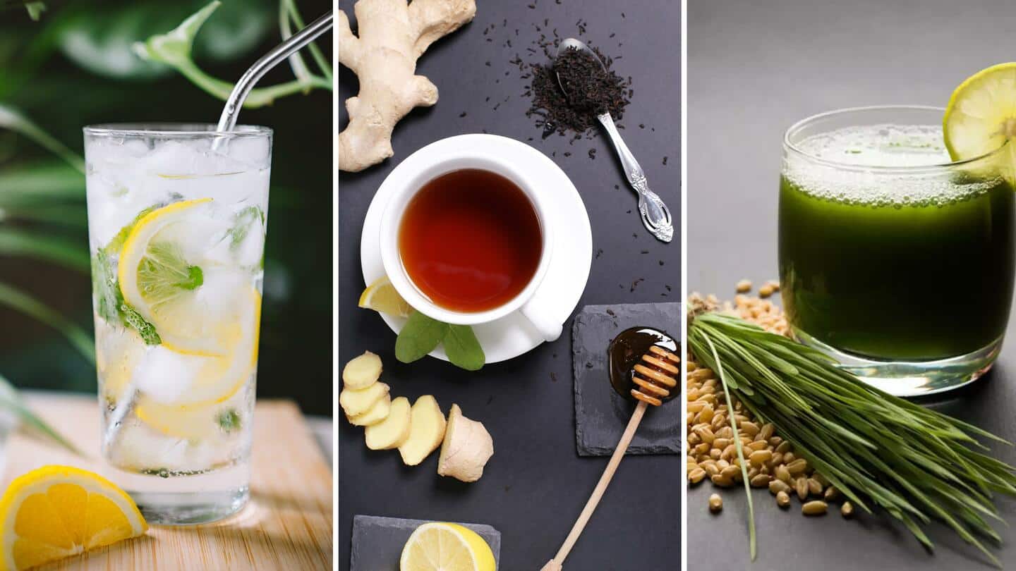 5 morning beverages you should drink on an empty stomach