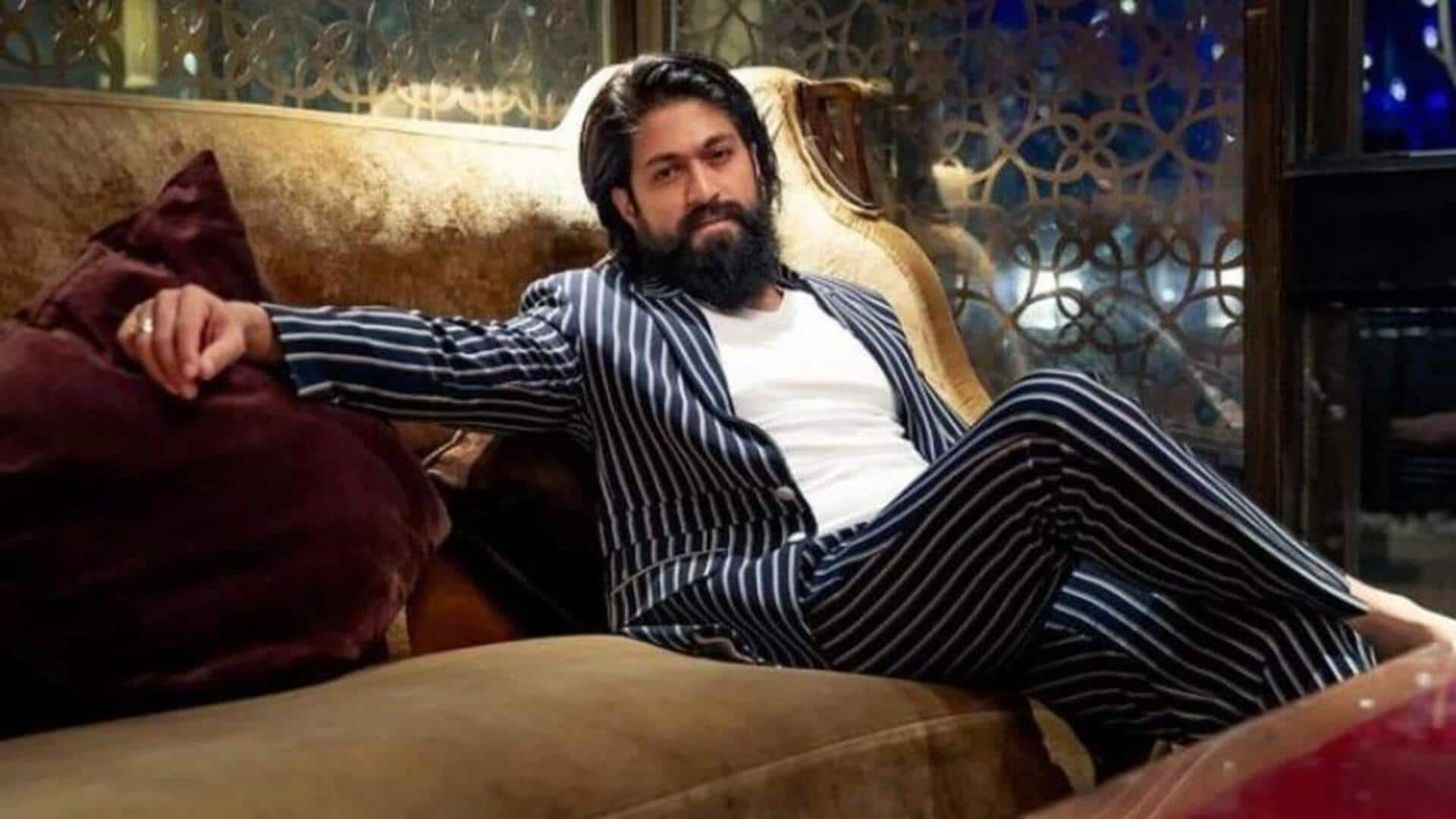 'KGF' star Yash rumored to wear 'real gold' in 'Ramayana'