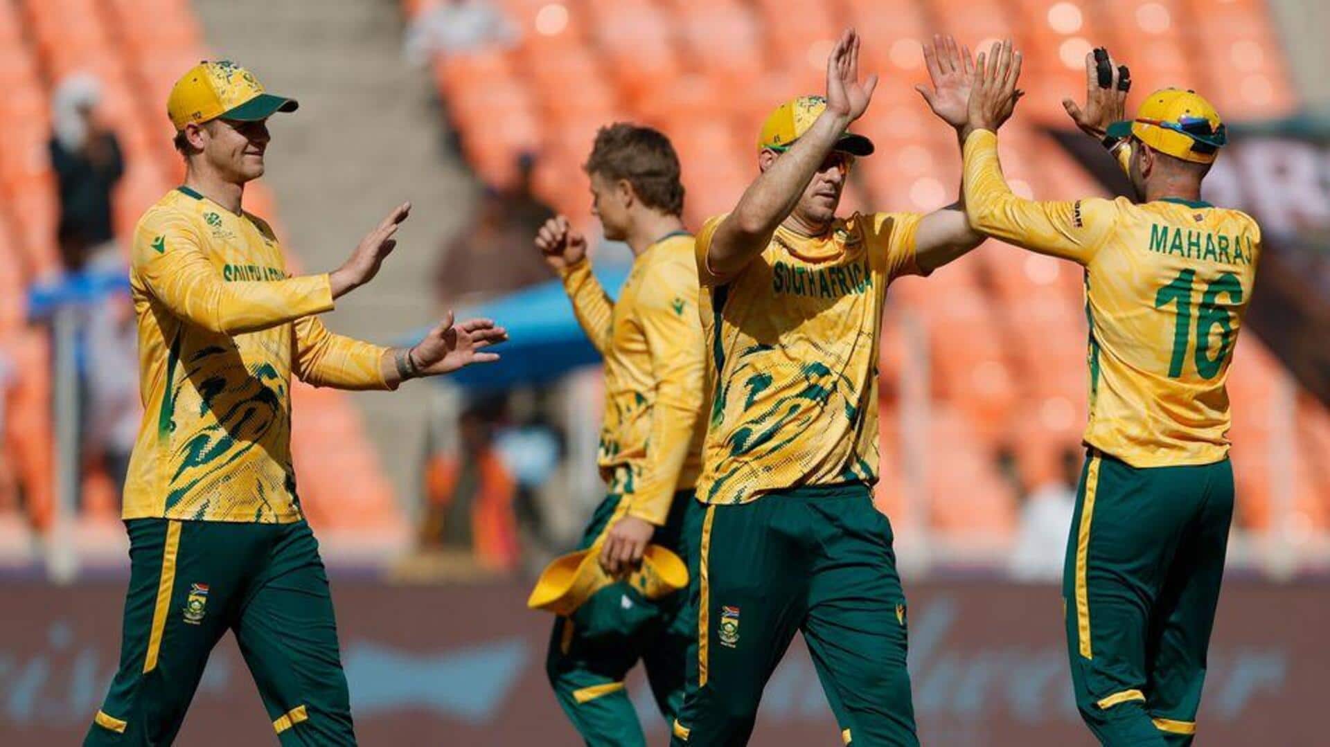 T20 World Cup: SA and NZ meet in top-of-table clash