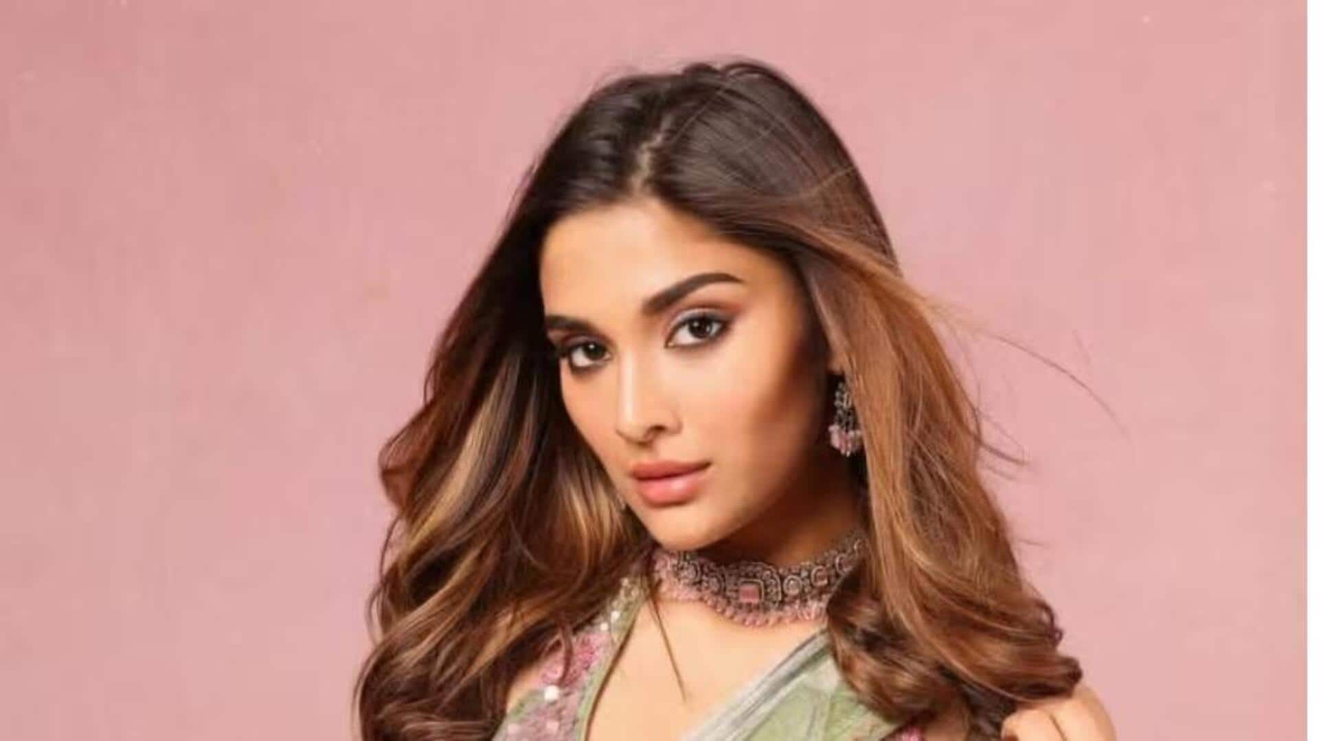 Saiee Manjrekar kicks off shoot for romantic drama in Italy