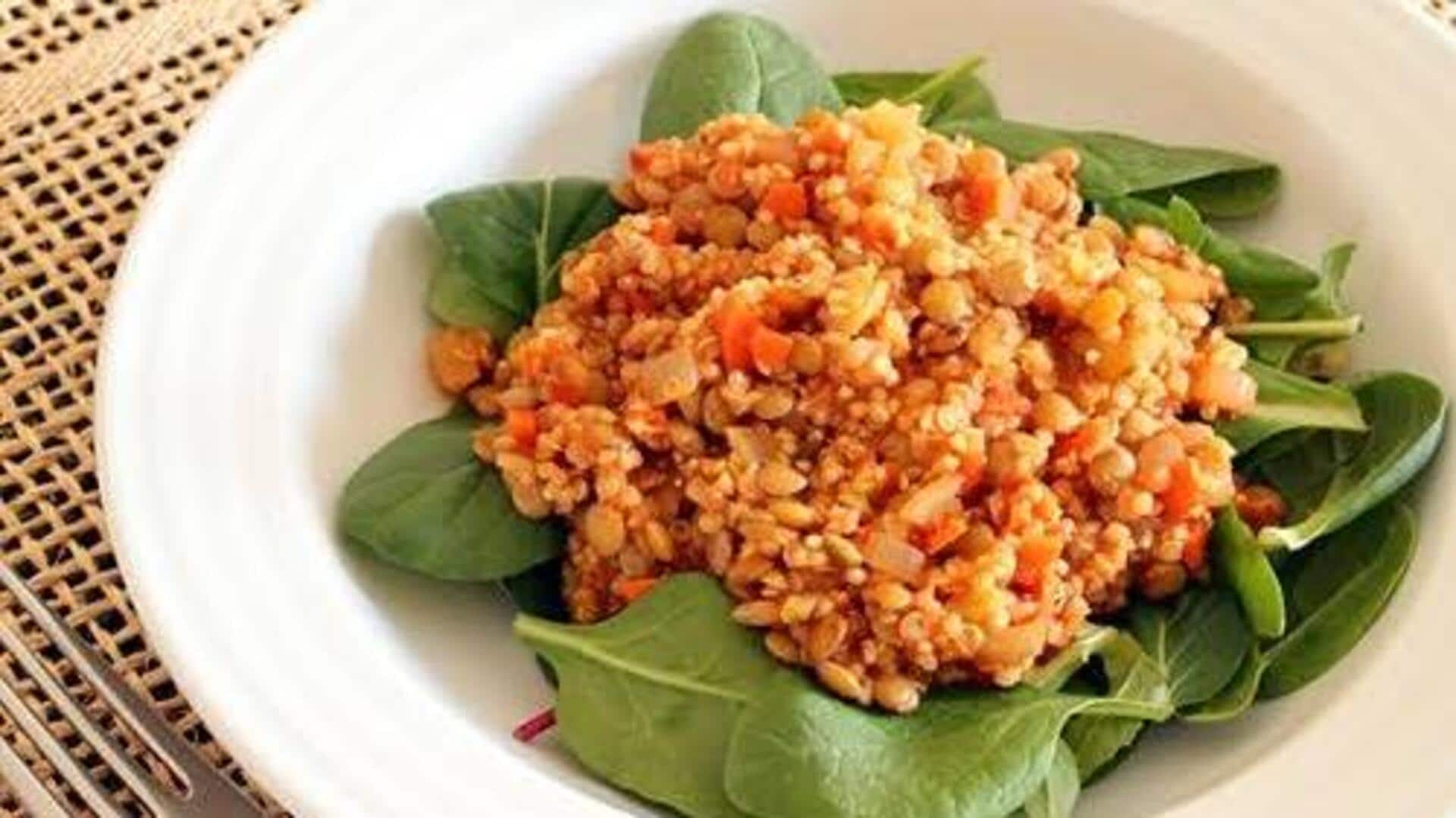 Make budget-friendly meals with quinoa and lentils 