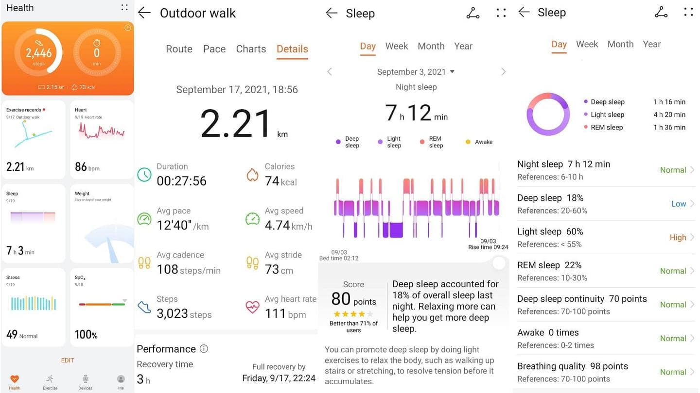 Simple user interface, well-organized companion app Simple user interface, well-organized companion app