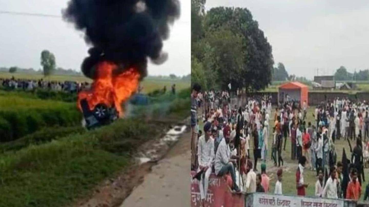 Road was barricaded, Minster's convoy didn't pay heed: Cop Road was barricaded, Minster's convoy didn't pay heed: Cop