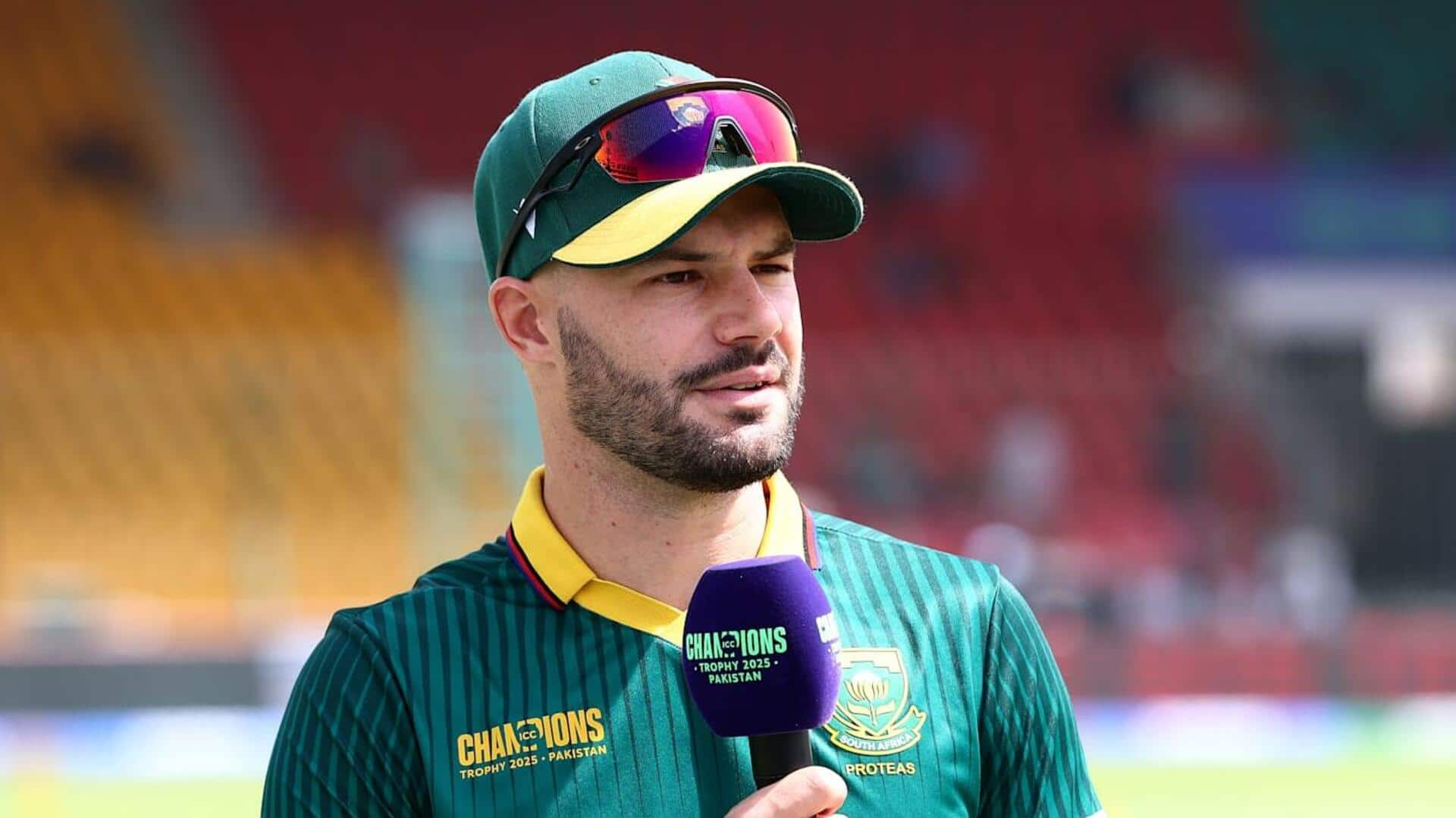 SA's stand-in captain Aiden Markram suffers injury: What lies ahead?