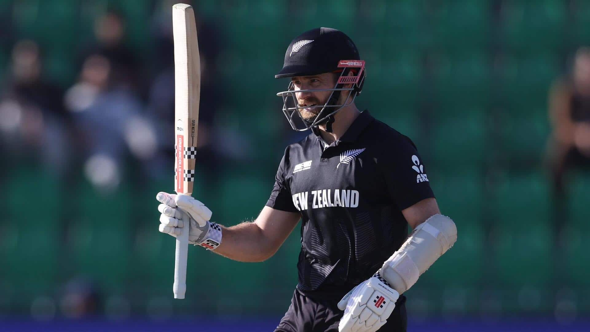 Kane Williamson scripts history with second century in Champions Trophy