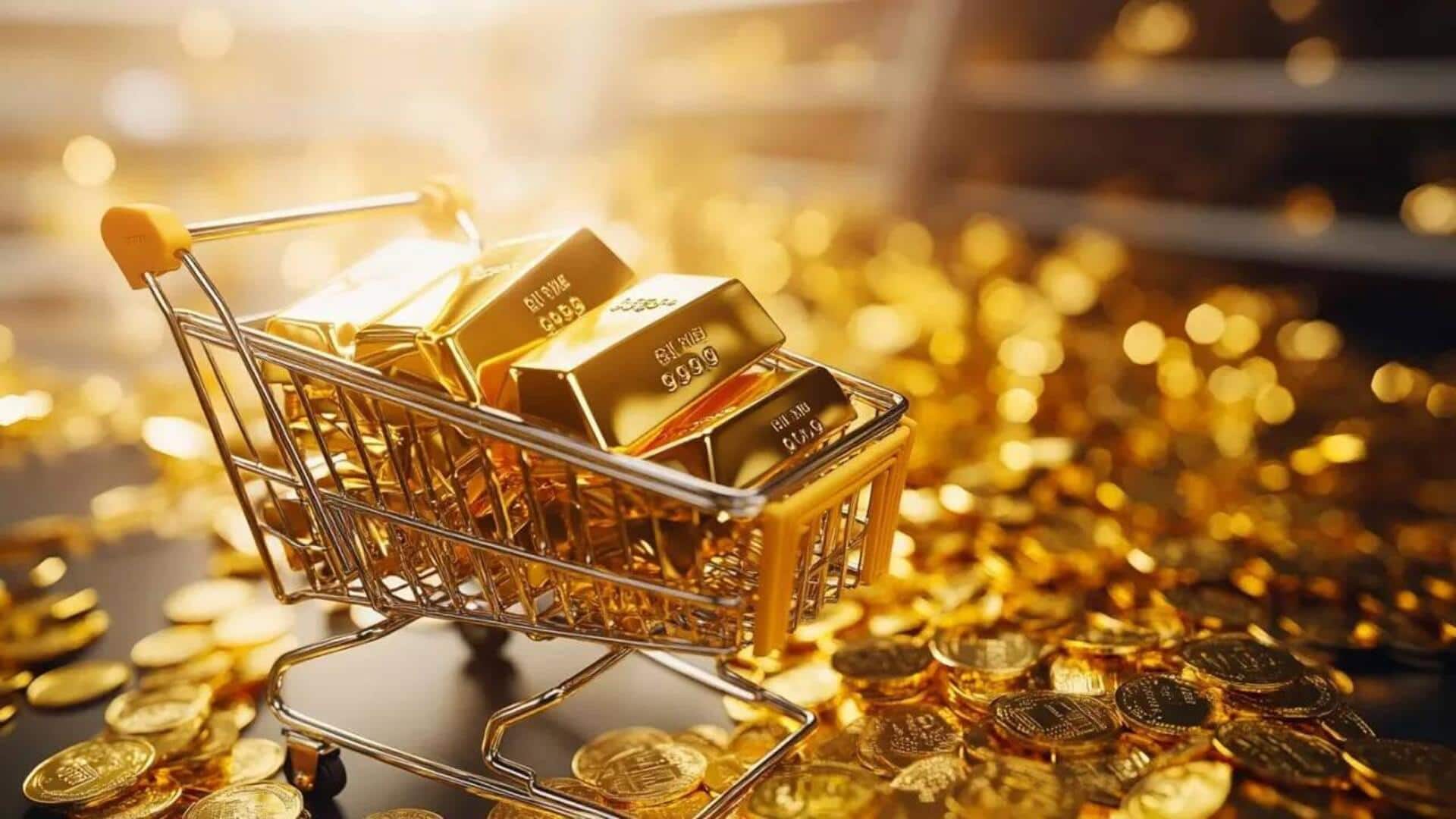 Gold prices have crossed the ₹1.11L mark in India Gold prices have crossed the ₹1.11L mark in India